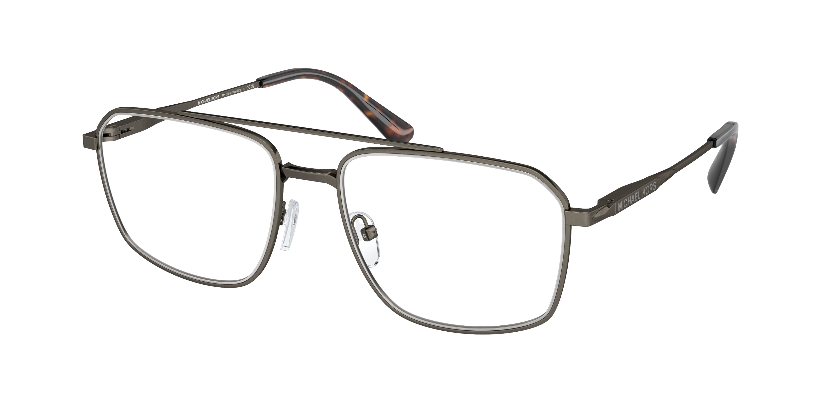 Michael Kors MK3084 TORDRILLO Square Eyeglasses For Men