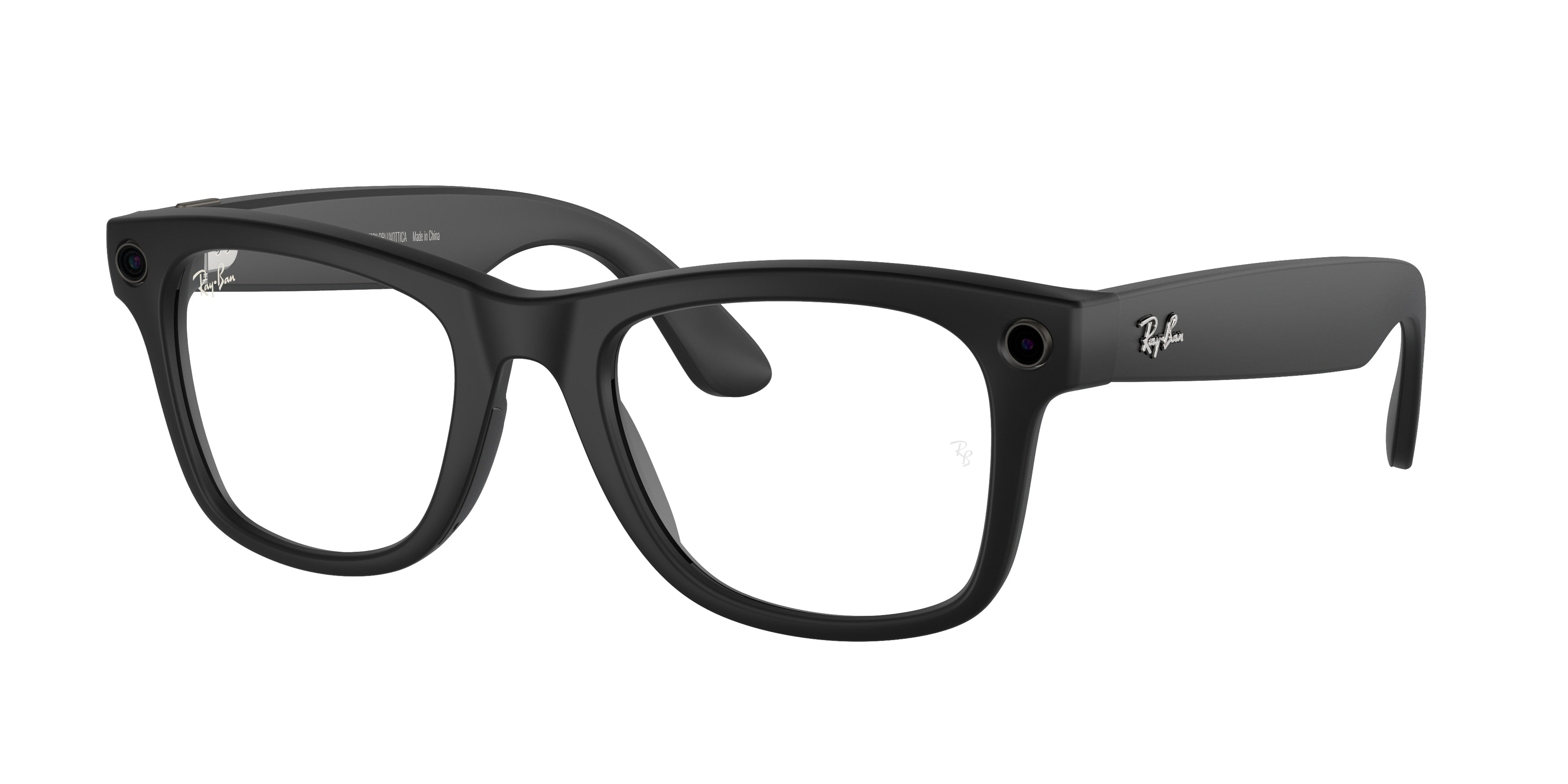 Ray Ban Stories RW4008 WAYFARER Square Eyeglasses For Unisex