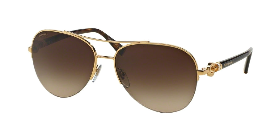 Bvlgari BV6068K Pilot Sunglasses