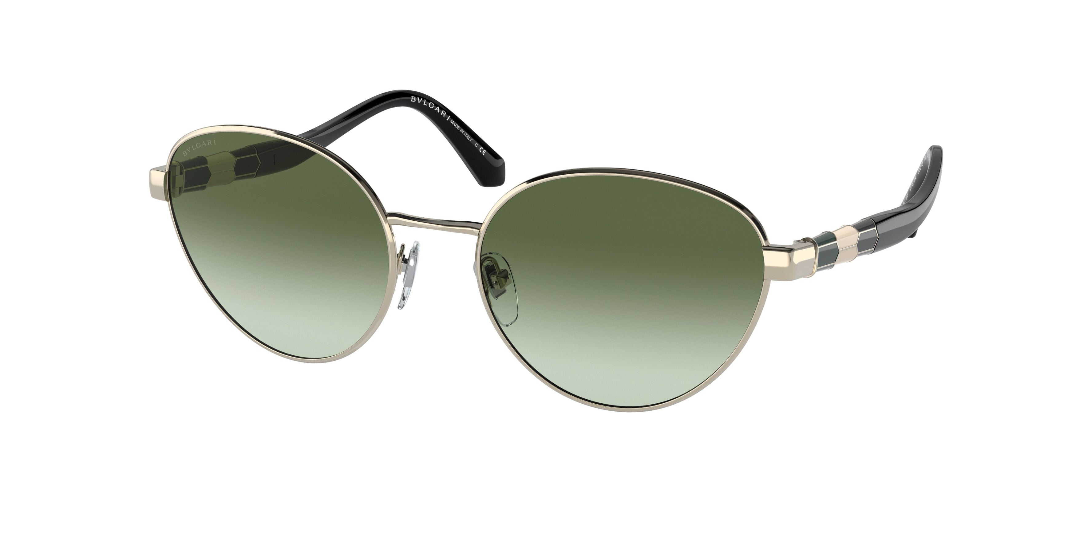 Bvlgari BV6155 Oval Sunglasses For Women