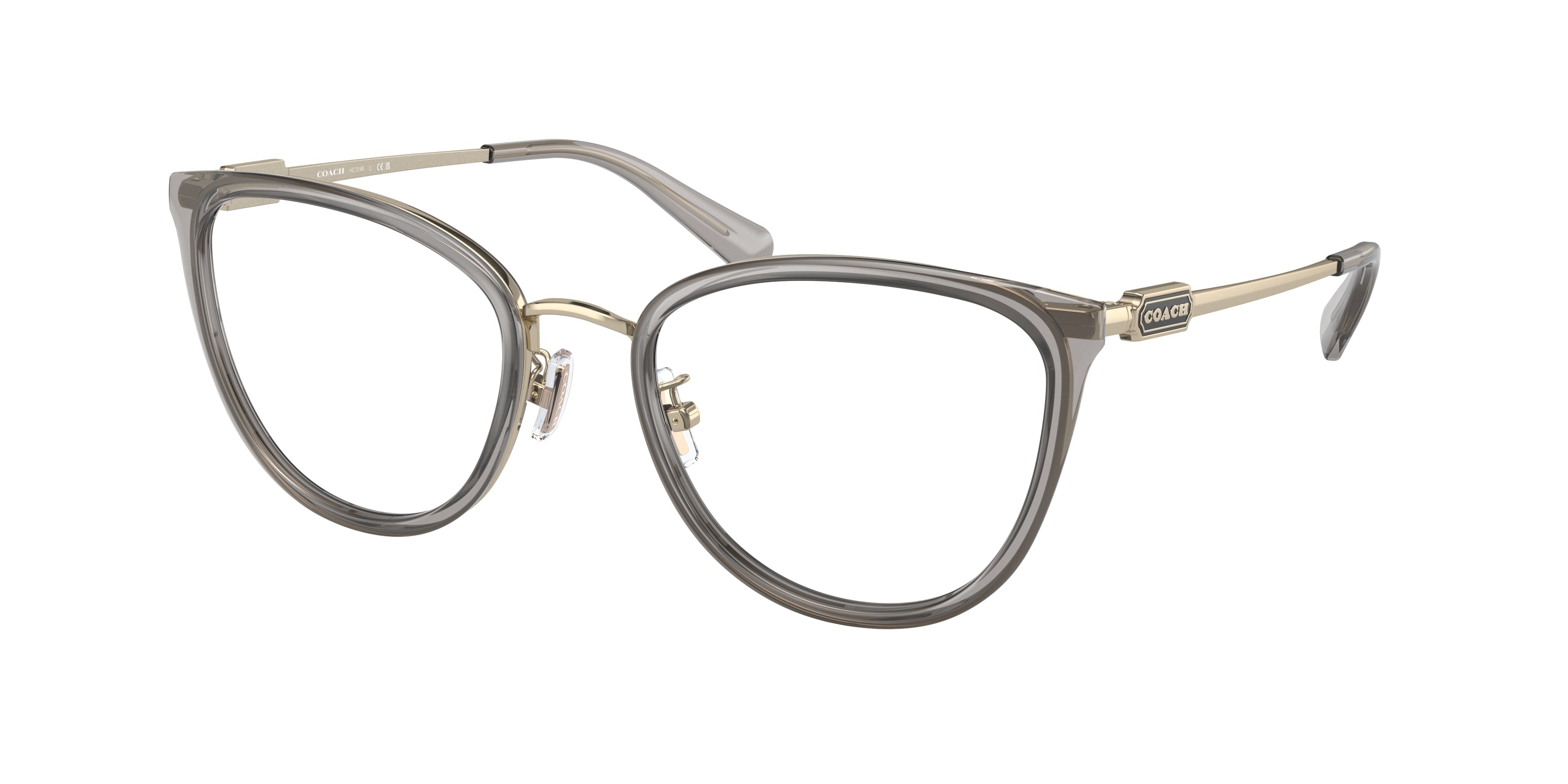 COACH combination eyeglasses表記ShinyT