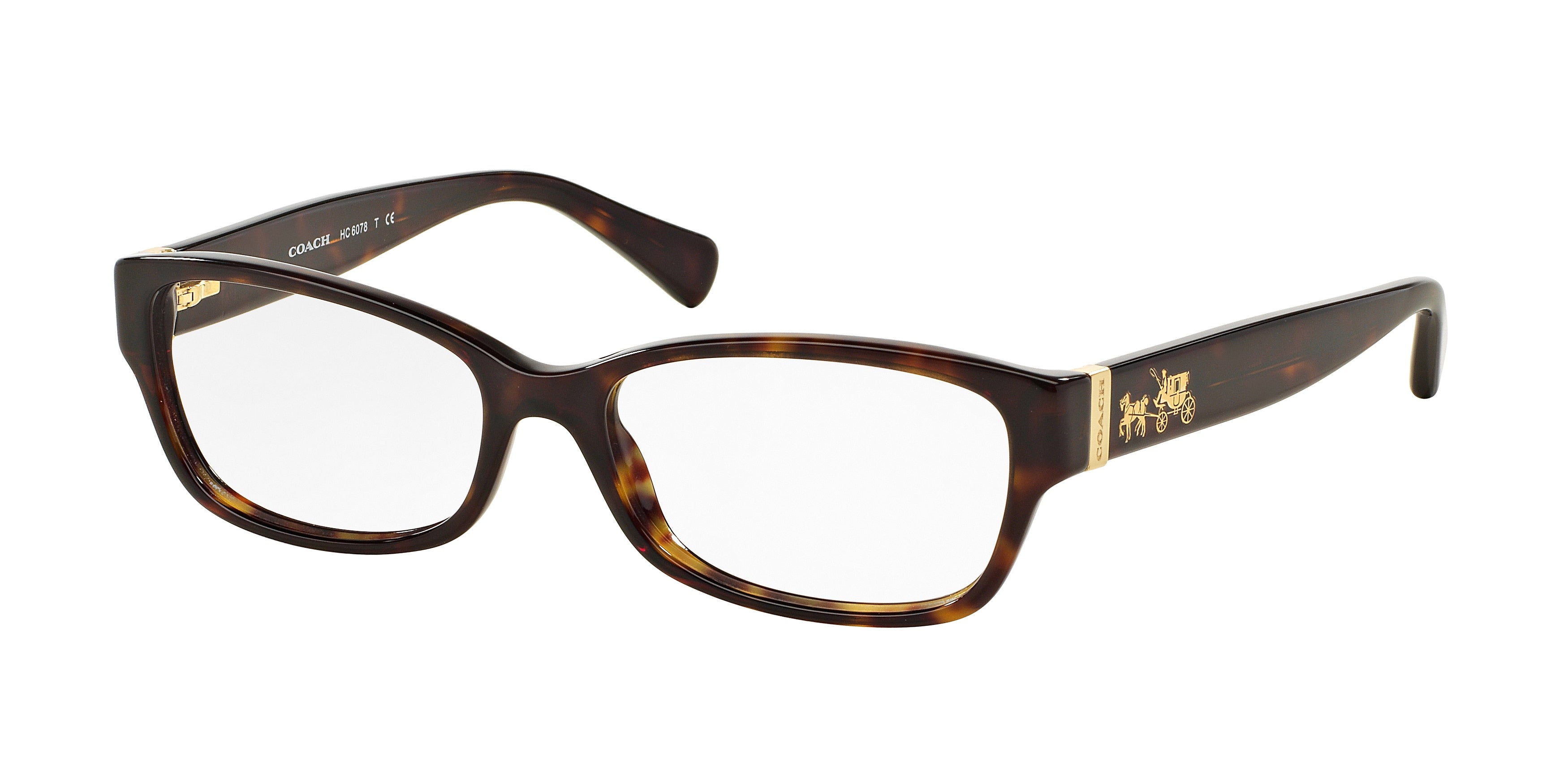 Coach HC6078 Rectangle Eyeglasses