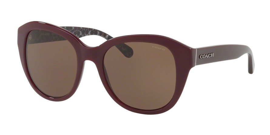 Coach oxblood sunglasses hotsell