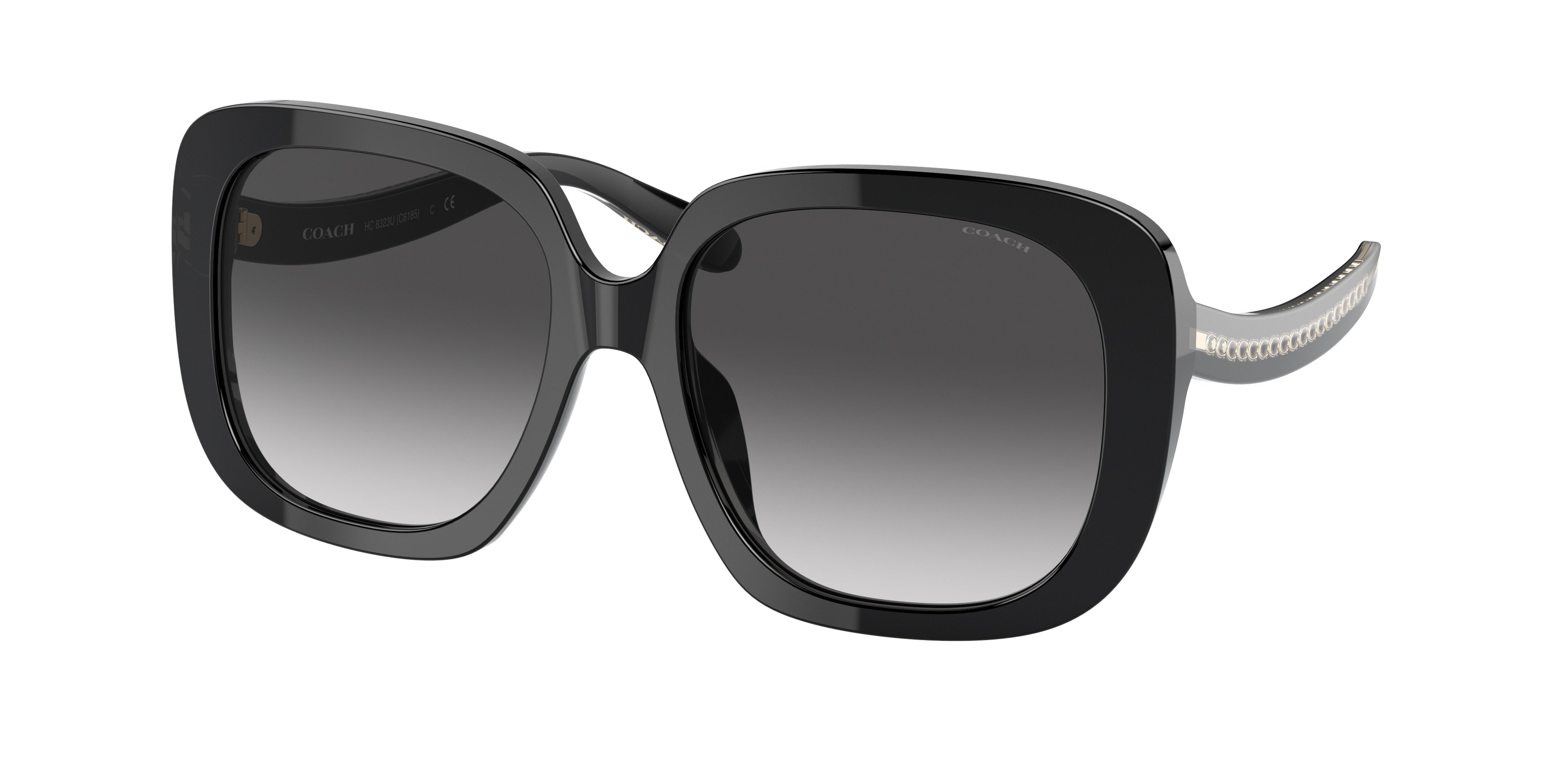 Coach women's black outlet sunglasses