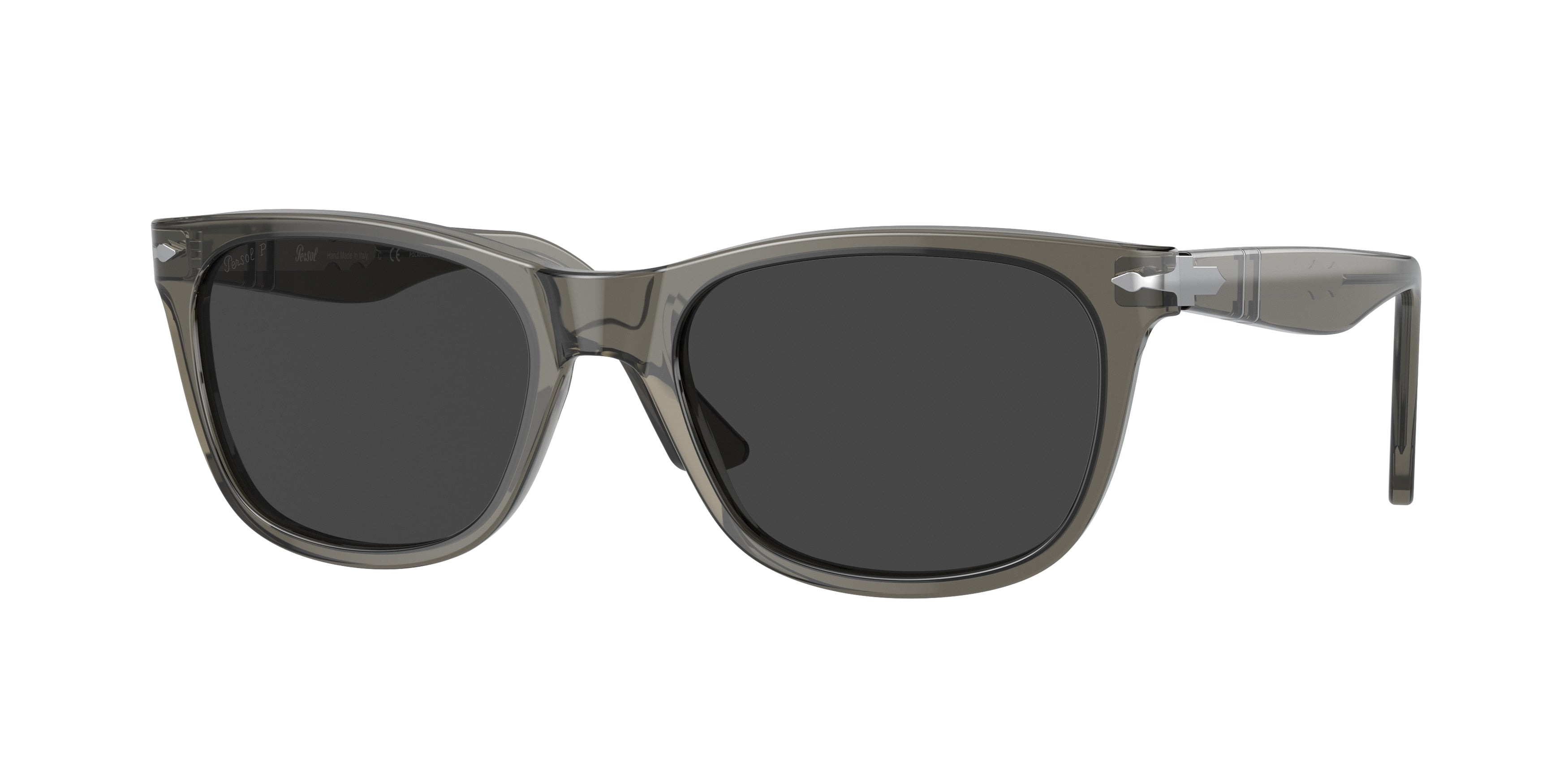 Persol Men's Square Sunglasses - Black