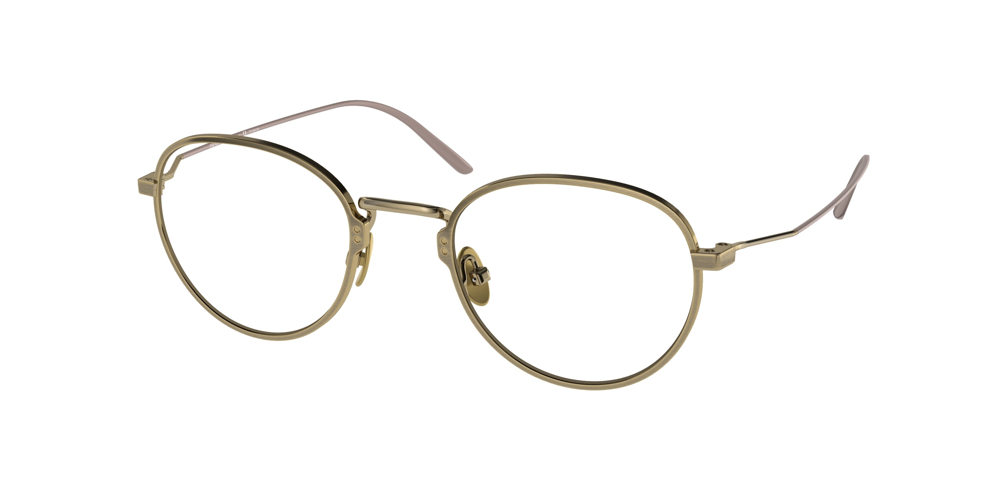 Men's oval eyeglasses