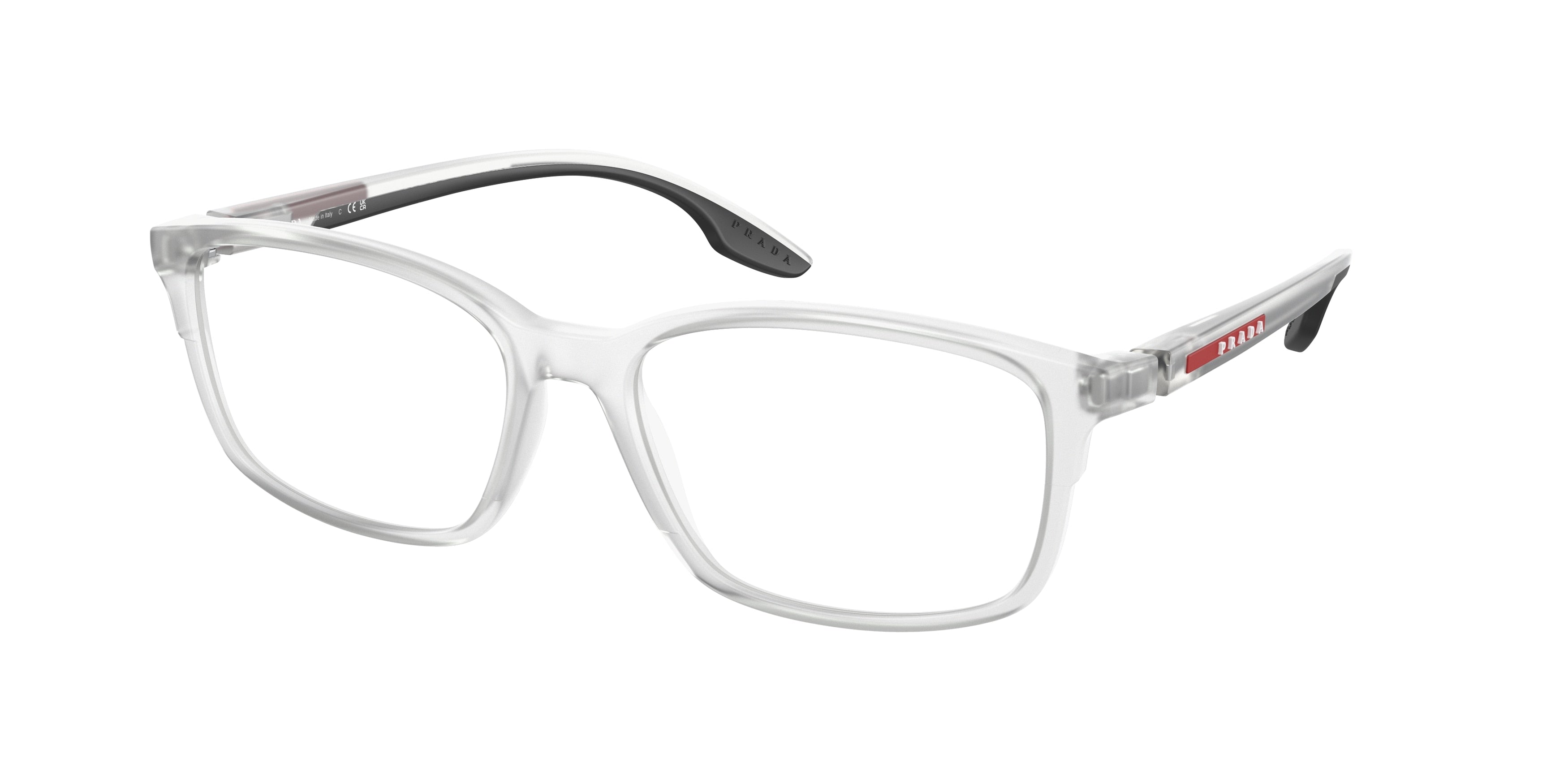 Prada glasses clear clearance frame