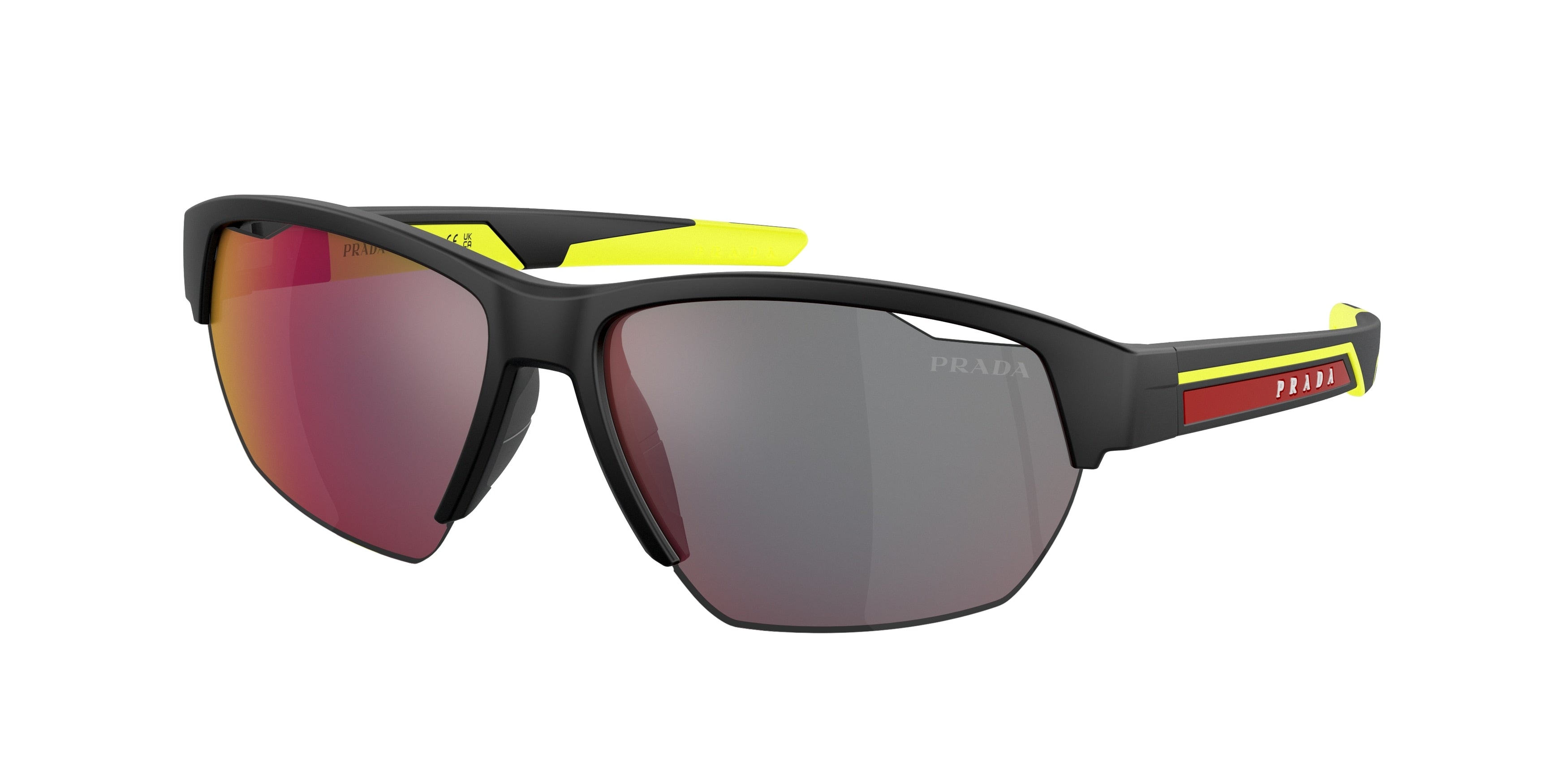 Prada Linea Rossa PS 03YS Irregular Sunglasses For Men