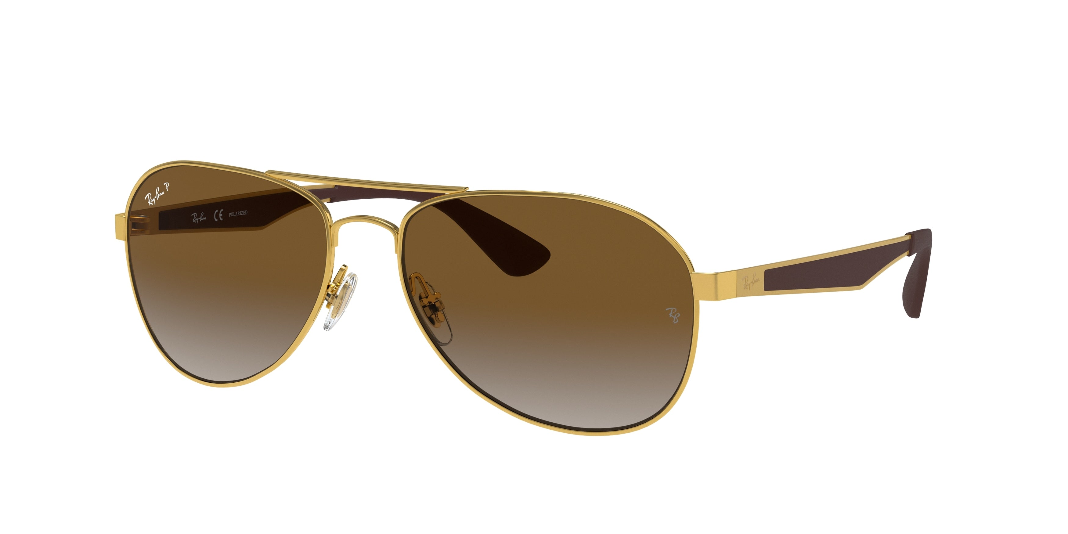 Ray Ban RB3549 Pilot Sunglasses For Unisex