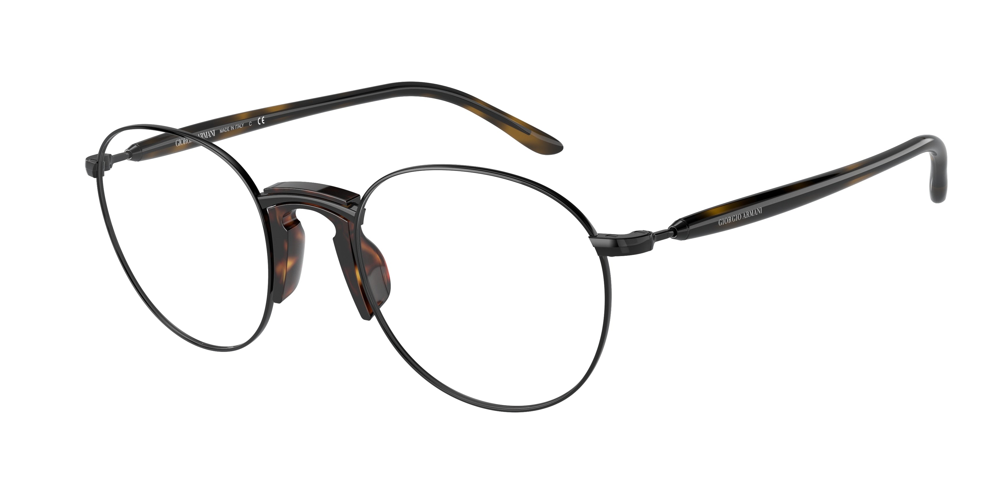 Giorgio Armani AR5117 Phantos Eyeglasses  3001-Black 49-145-22 - Color Map Black