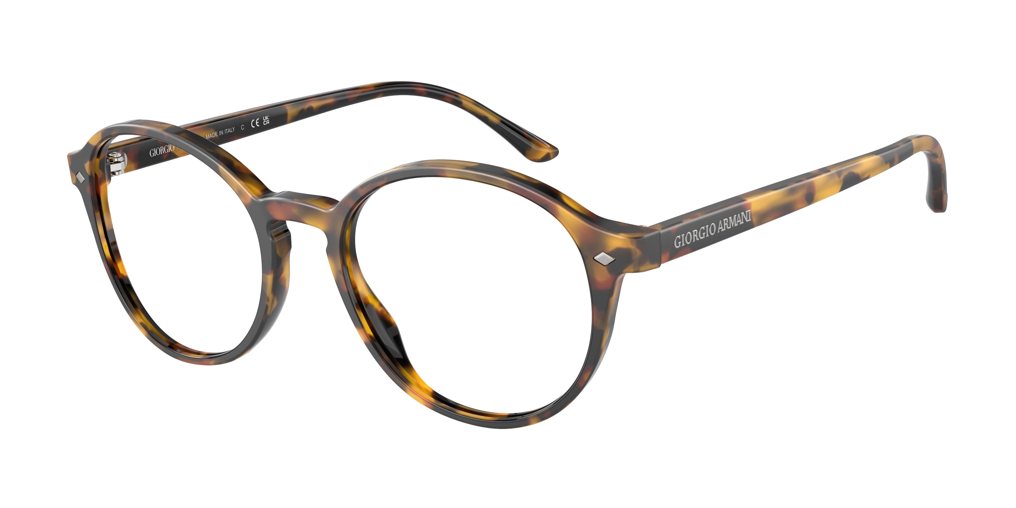 Giorgio Armani AR7004 Phantos Eyeglasses  5011-Matte Havana 47-140-19 - Color Map Tortoise