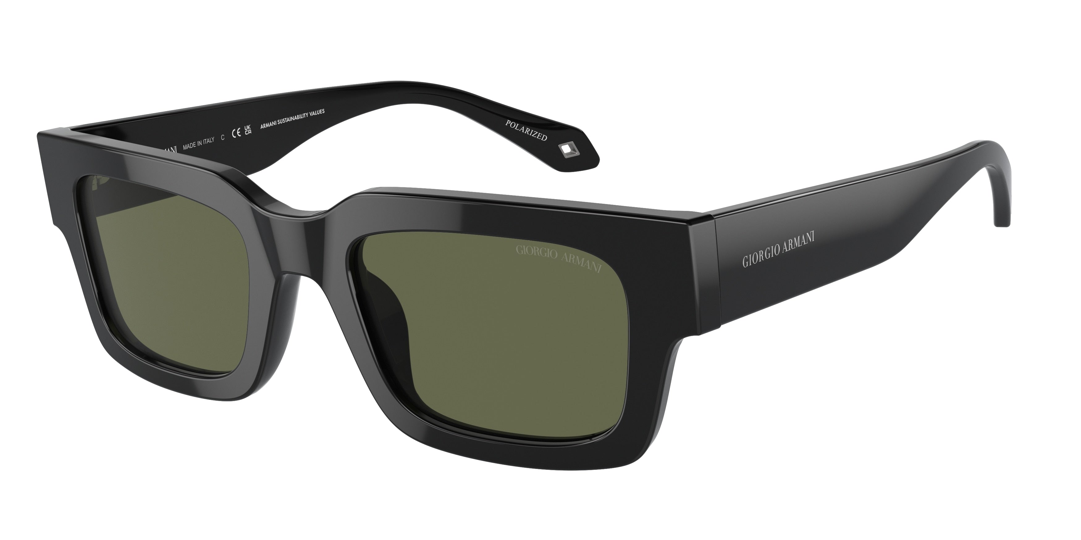 Armani orders rectangular sunglasses