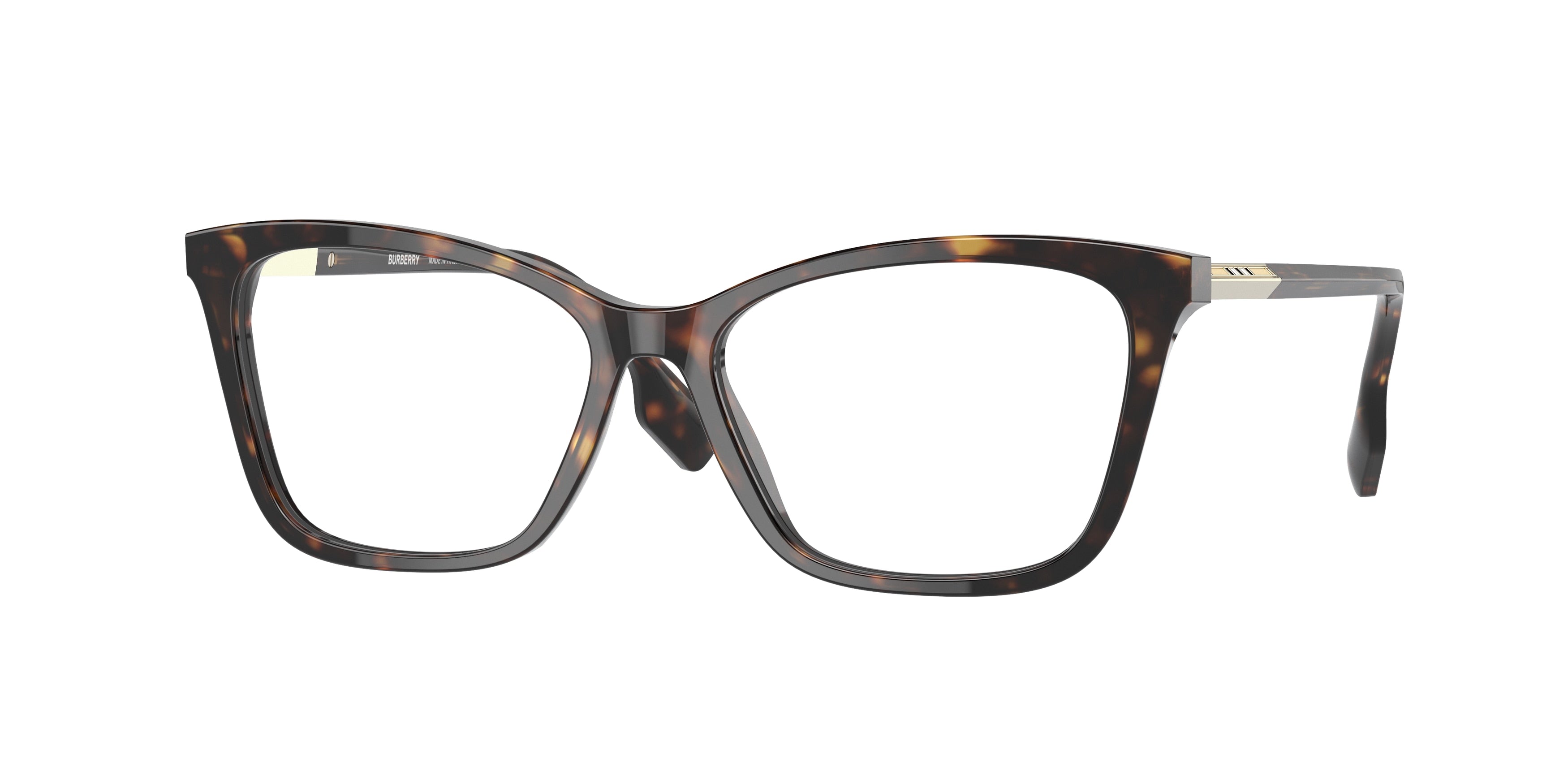 Burberry SALLY BE2348 Cat Eye Eyeglasses  3002-Dark Havana 53-140-15 - Color Map Brown