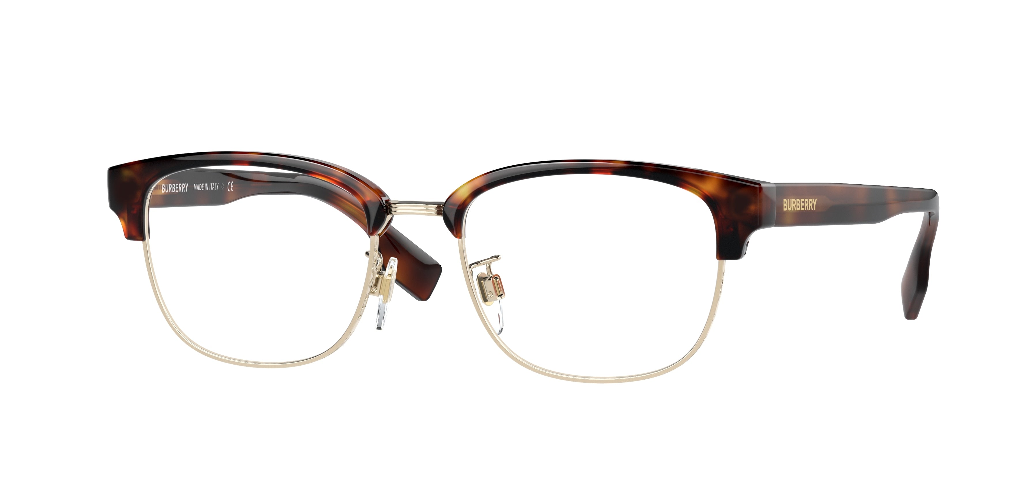 Burberry BE2351D Pillow Eyeglasses  3316-Light Havana 51-145-18 - Color Map Tortoise