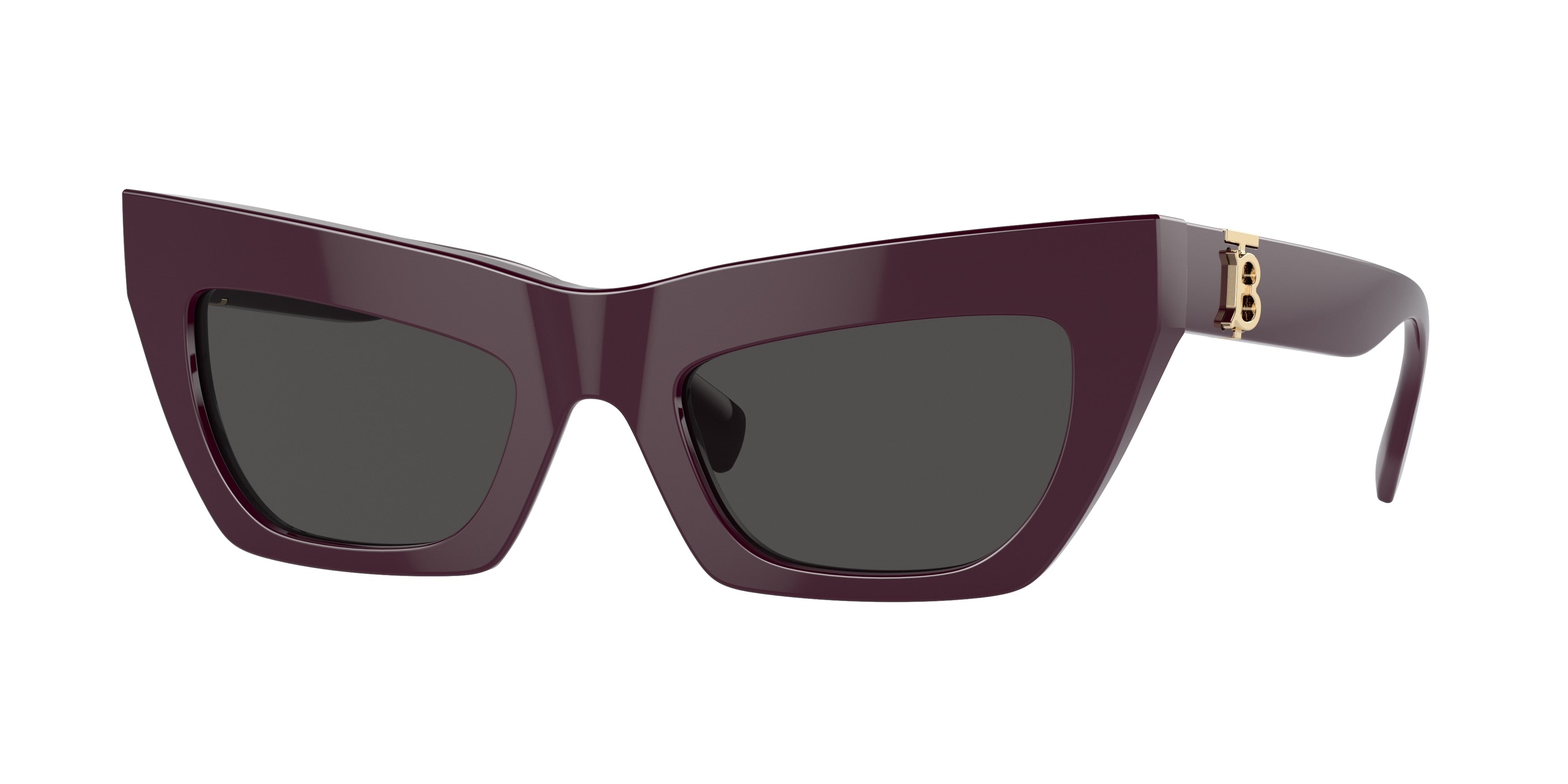 Burberry BE4405 Cat Eye Sunglasses  397987-Bordeaux 51-140-21 - Color Map Red