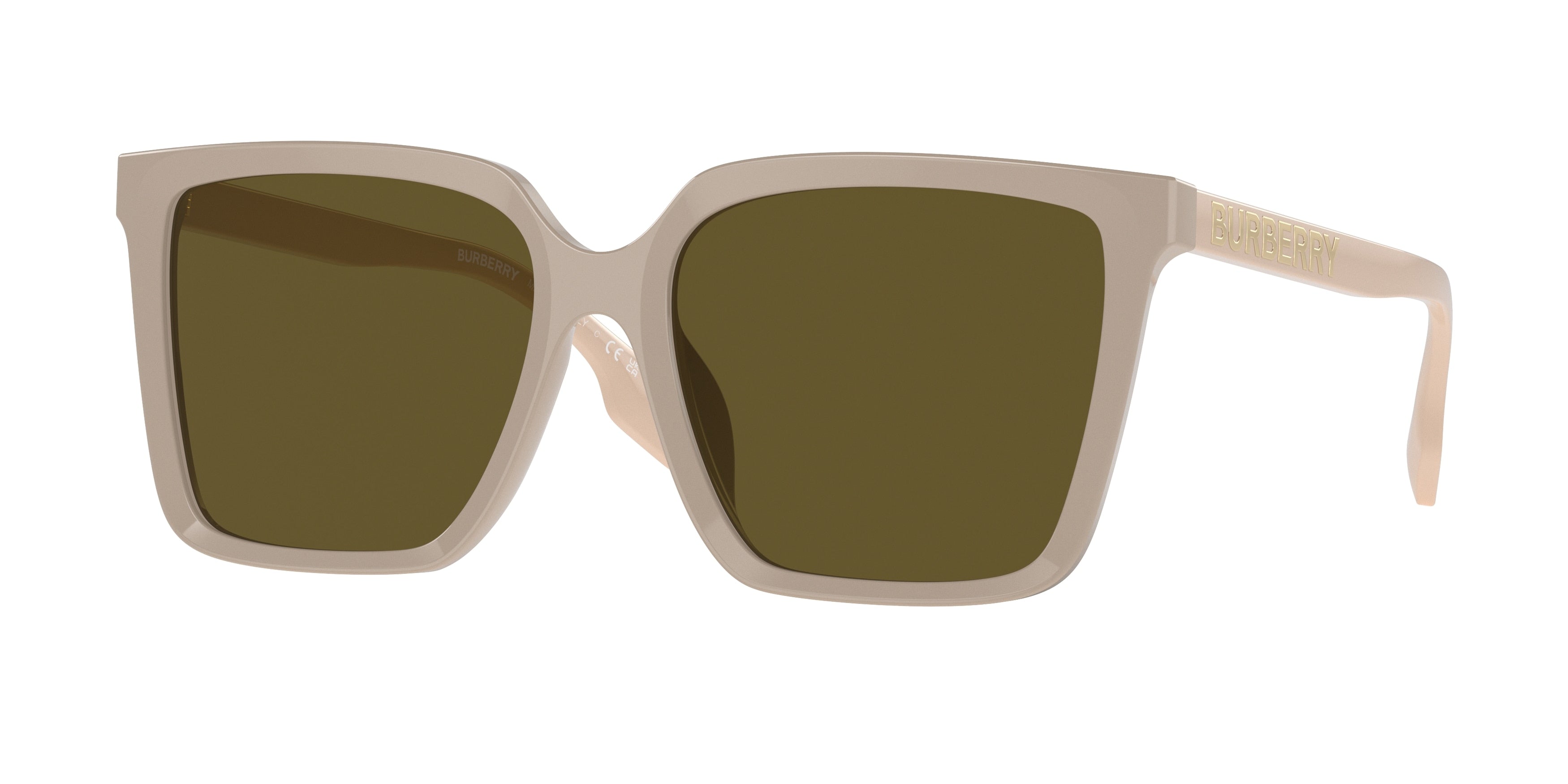 Burberry BE4411D Square Sunglasses  380773-Beige 57-140-17 - Color Map Beige