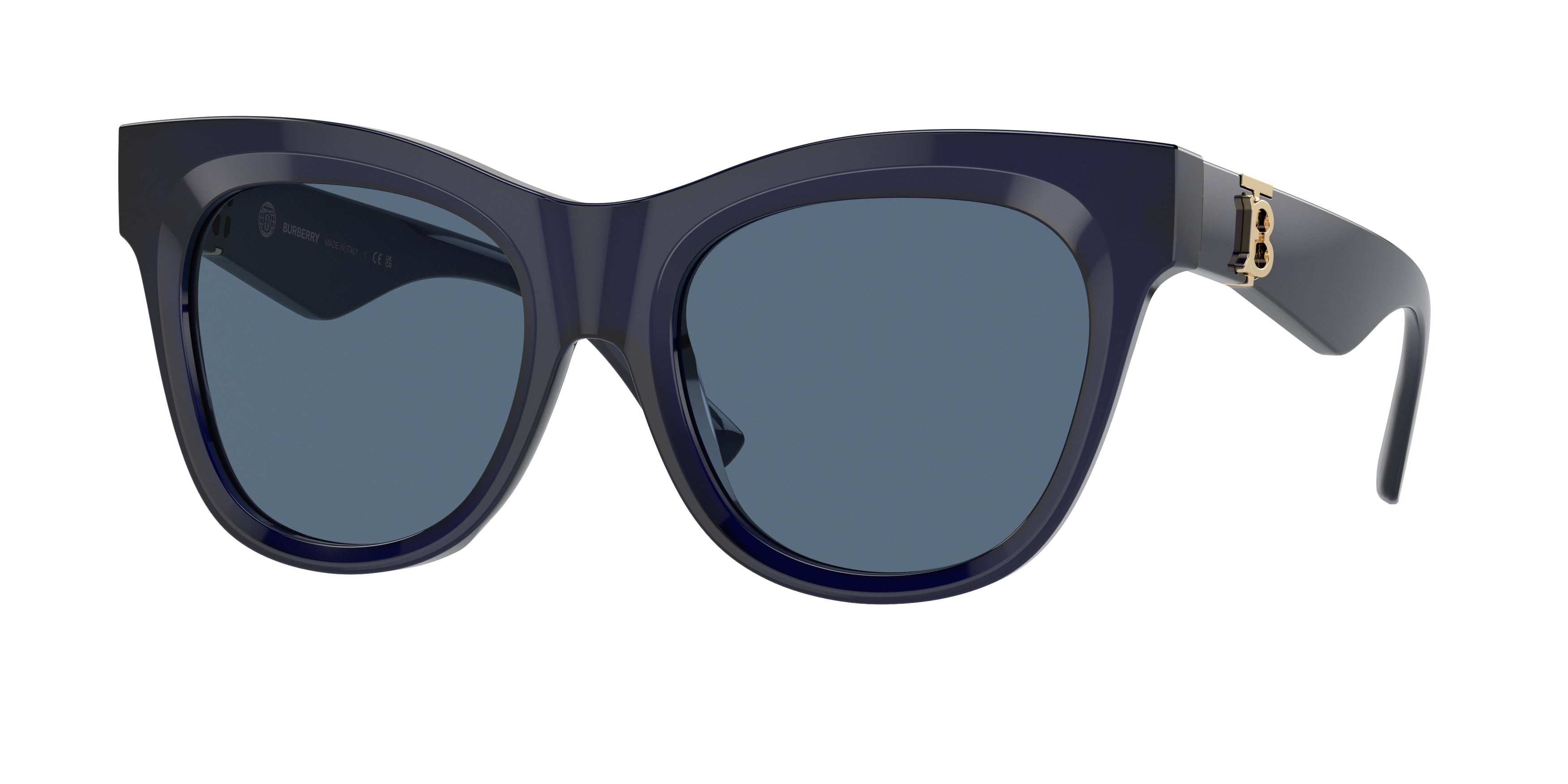 Burberry BE4418 Square Sunglasses  412080-Blue 54-140-19 - Color Map Blue