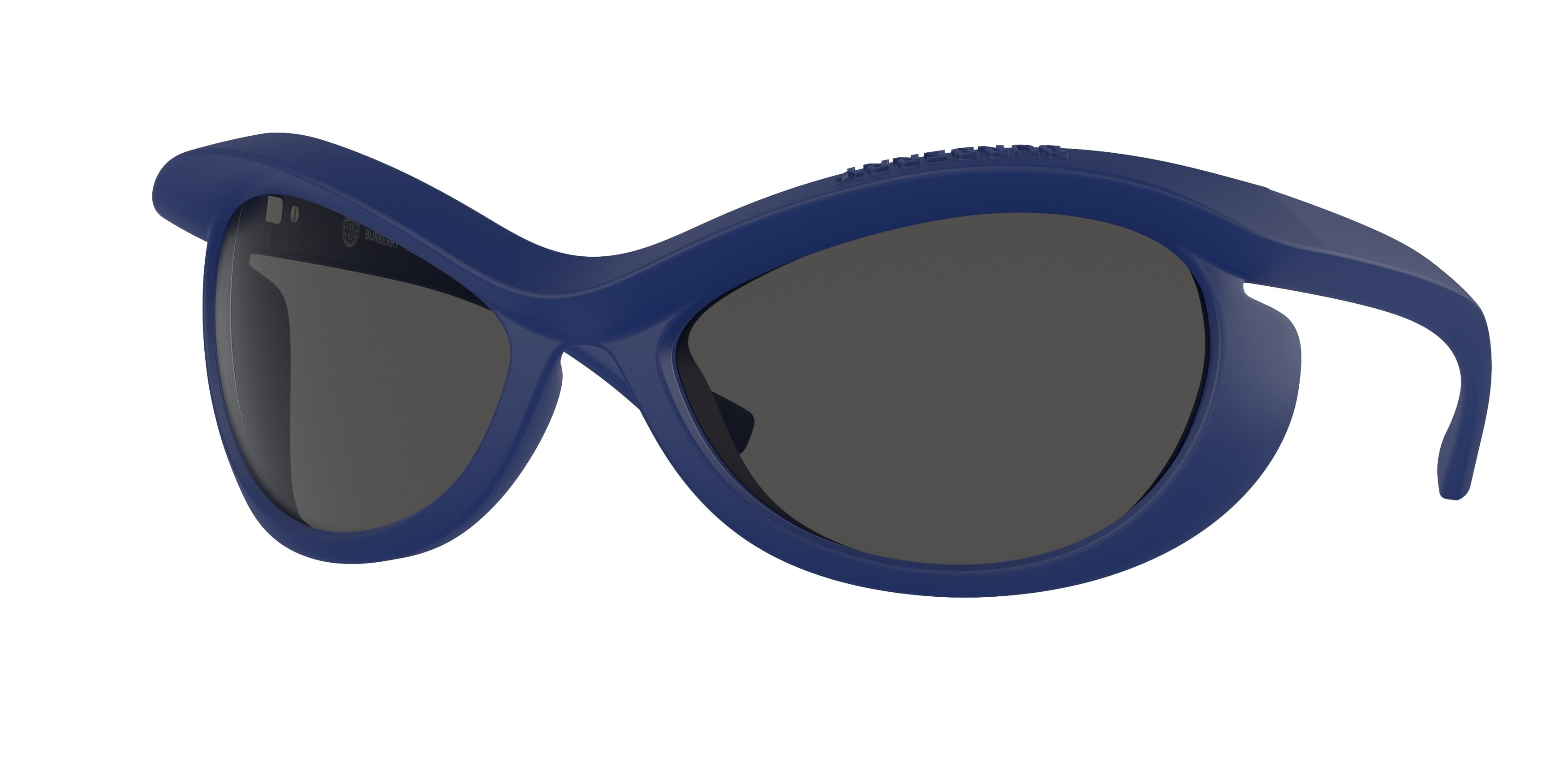 Burberry BE4428U Irregular Sunglasses  410787-Blue 66-130-20 - Color Map Blue