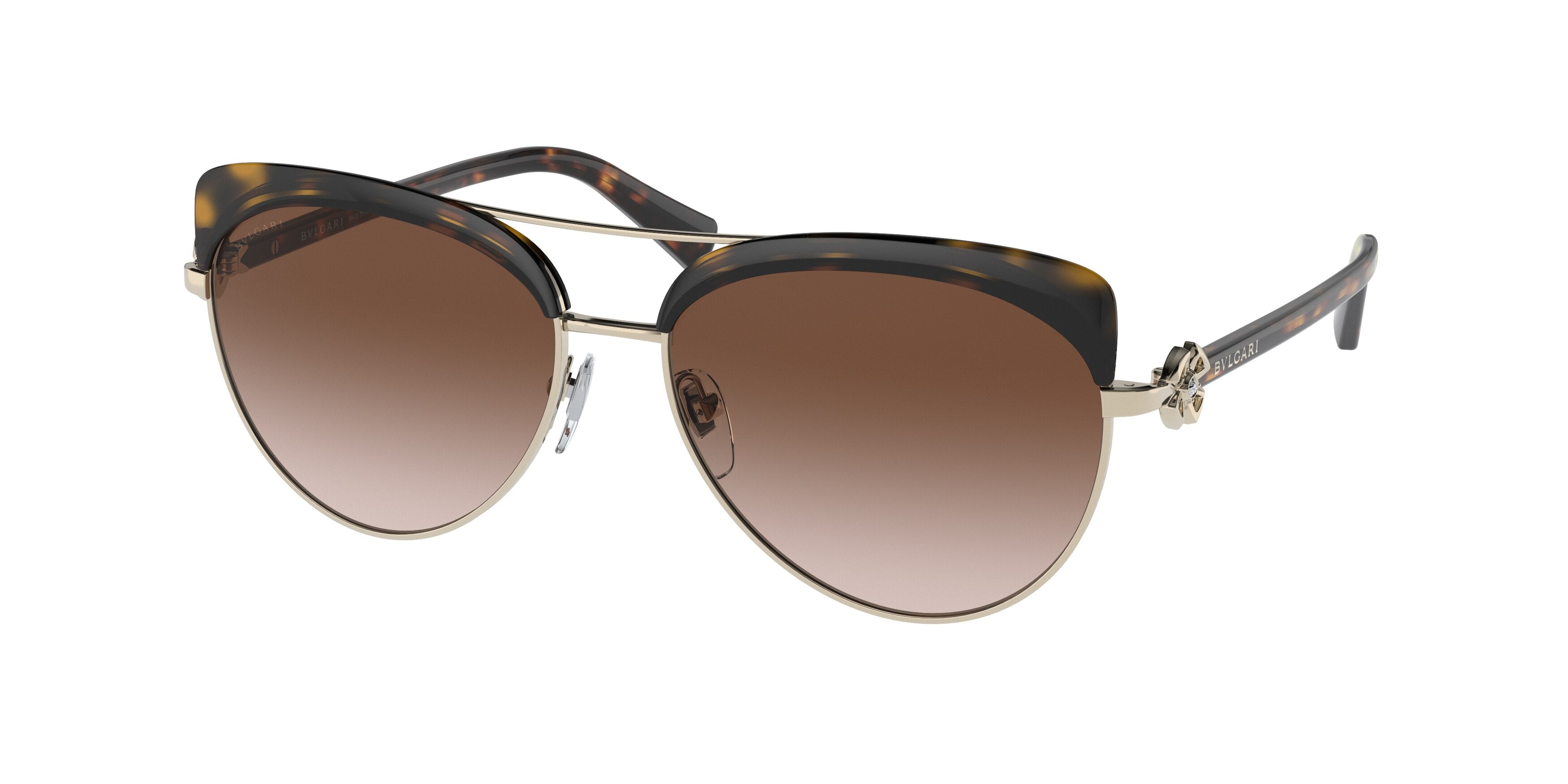 Bvlgari BV6164B Pilot Sunglasses