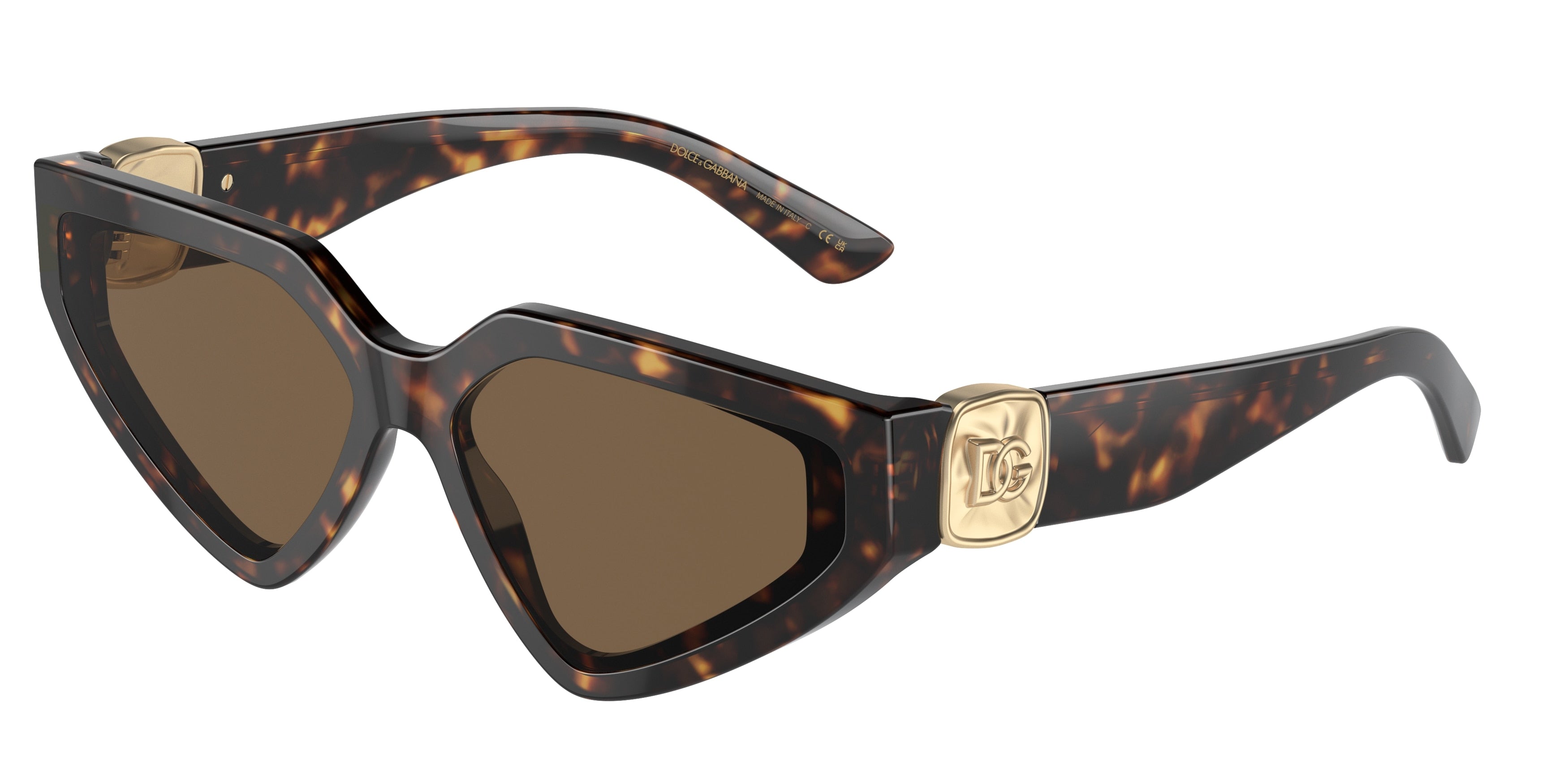 DOLCE & GABBANA DG4469F Butterfly Sunglasses  502/73-Havana 59-145-15 - Color Map Tortoise