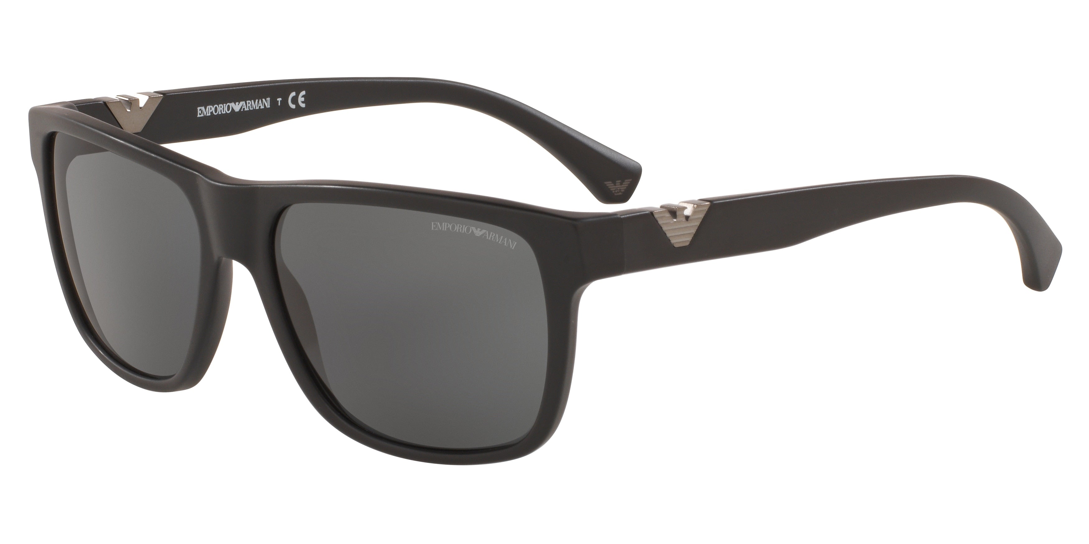 Emporio Armani EA4035 Square Sunglasses  504287-Matte Black 58-140-17 - Color Map Black