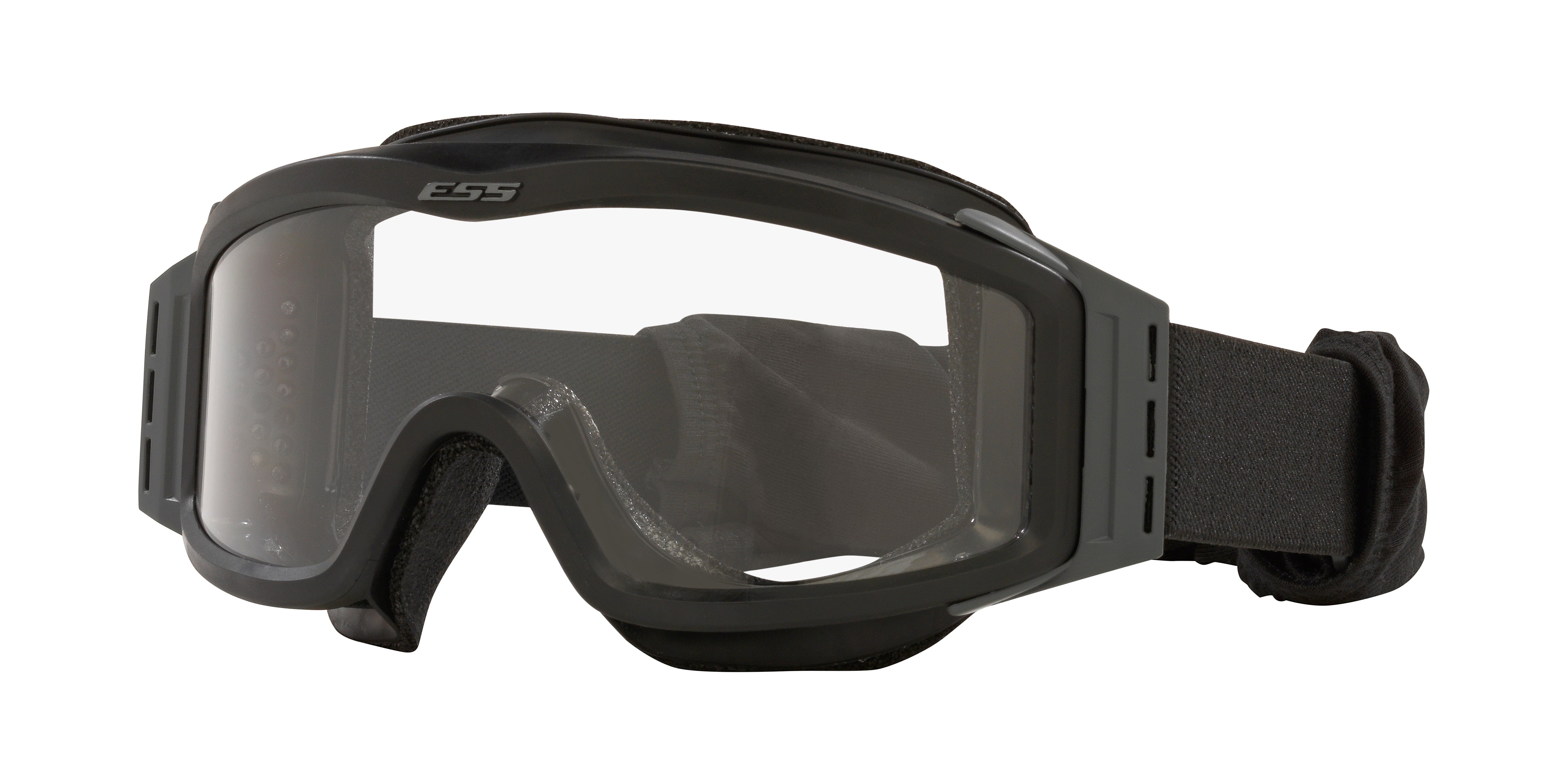 ESS PROFILE NVG EE7001 Shield Goggles  000013-Black 0-0-0 - Color Map Black