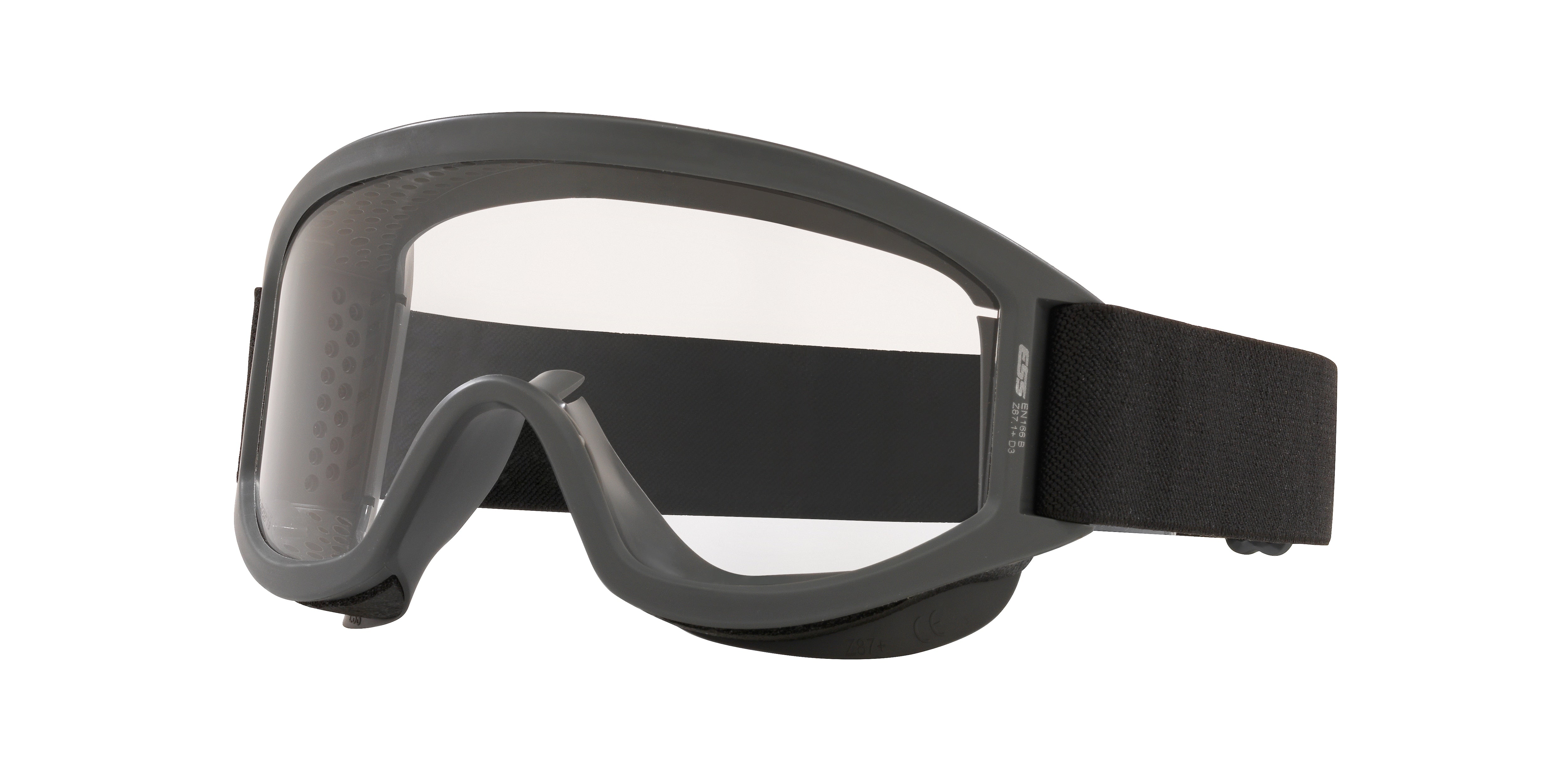 ESS STRIKER/VEHICLE OPS EE7006 Rectangle Goggles  700601-Black 0-- - Color Map Clear