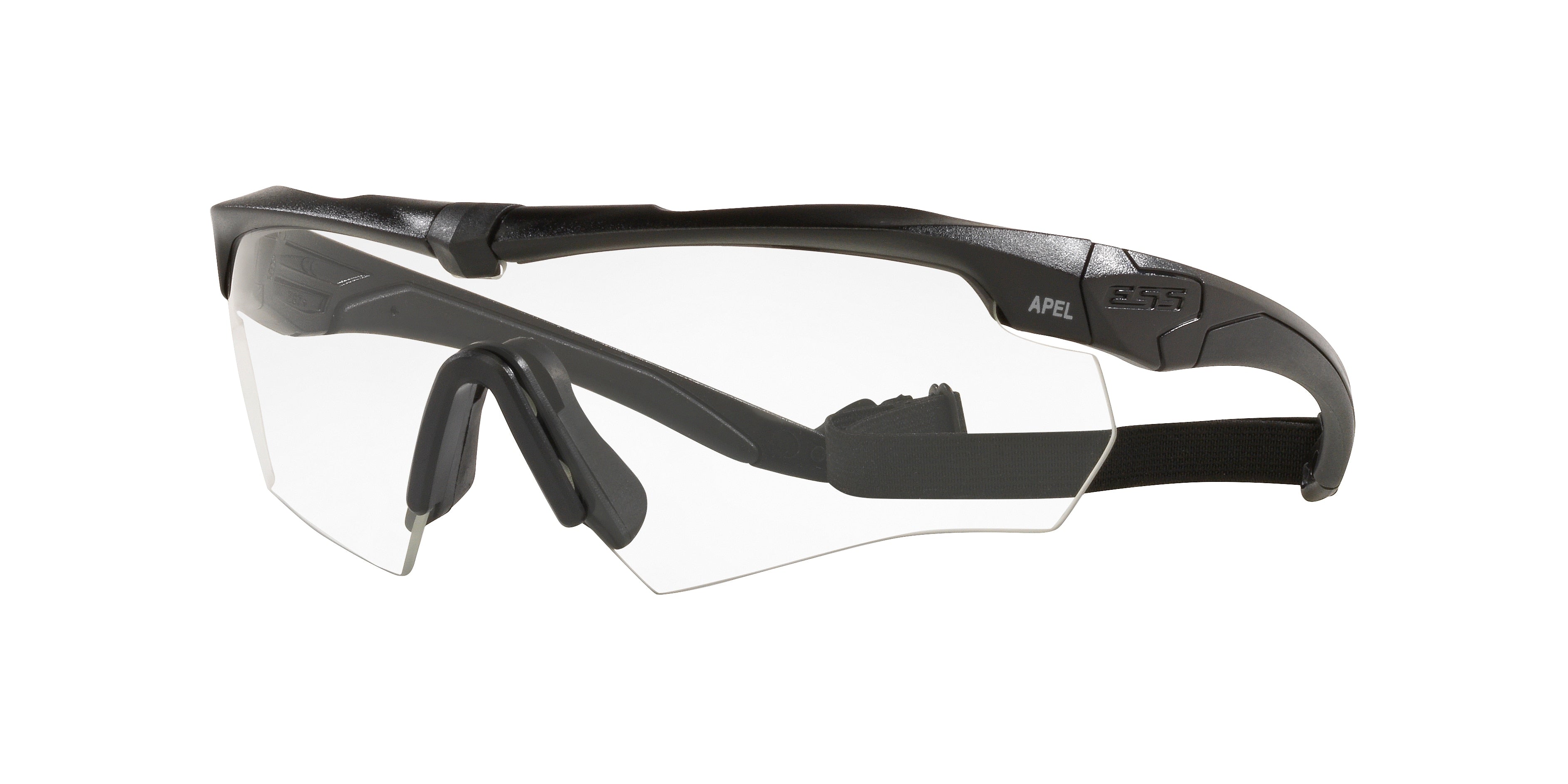 ESS CROSSBOW EE9007 Rectangle Sunglasses  000003-Black 40-0-29 - Color Map Black