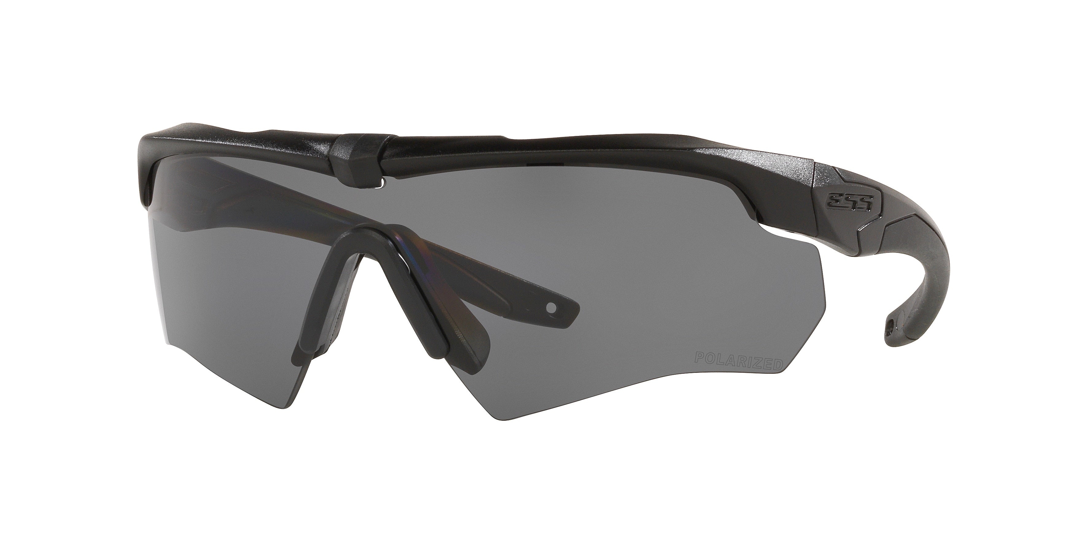 ESS CROSSBOW EE9007 Rectangle Sunglasses  000010-Black 40-0-29 - Color Map Black