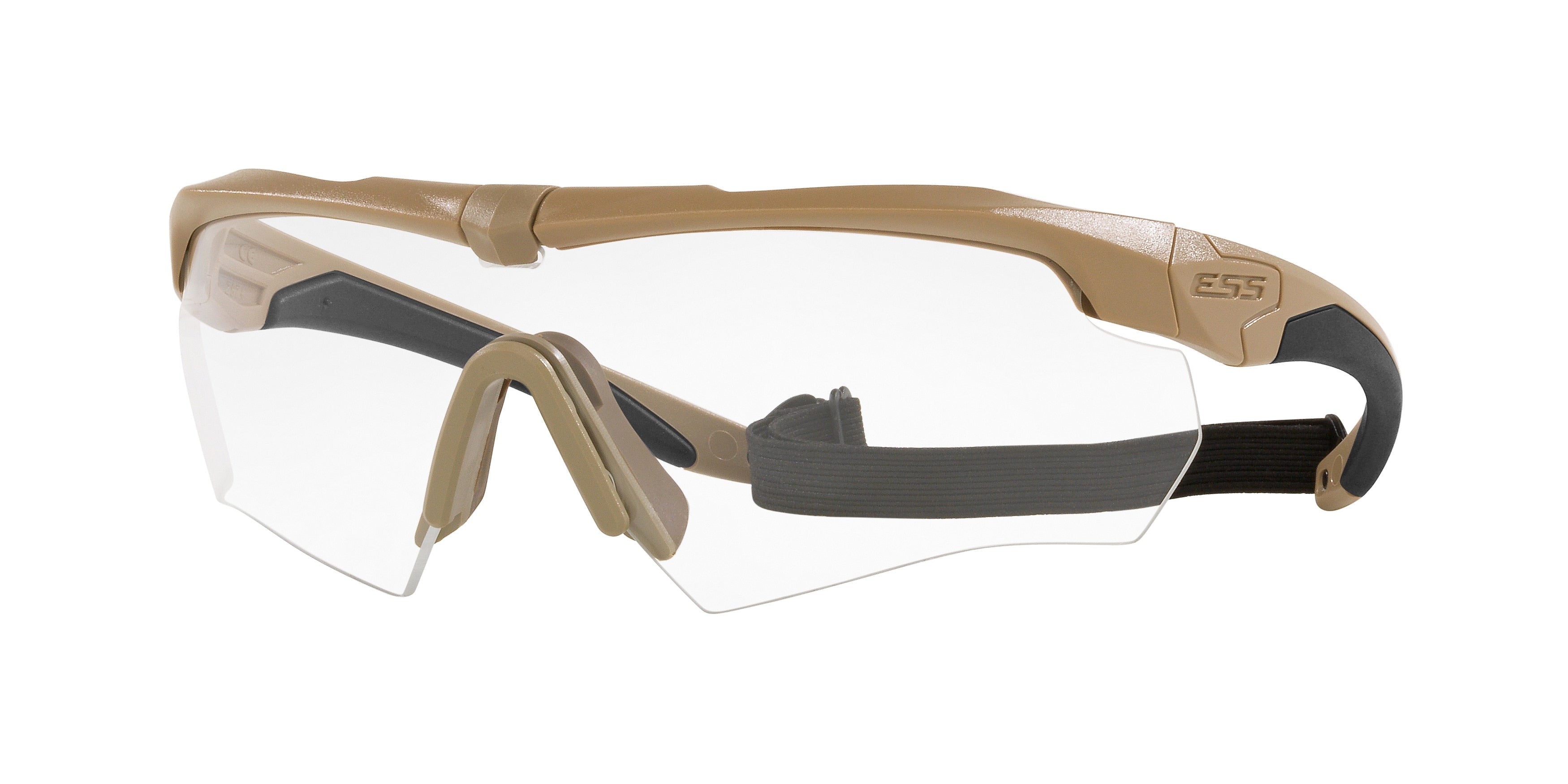 ESS CROSSBOW EE9007 Rectangle Sunglasses  000015-Terrain Tan 40-0-29 - Color Map Brown