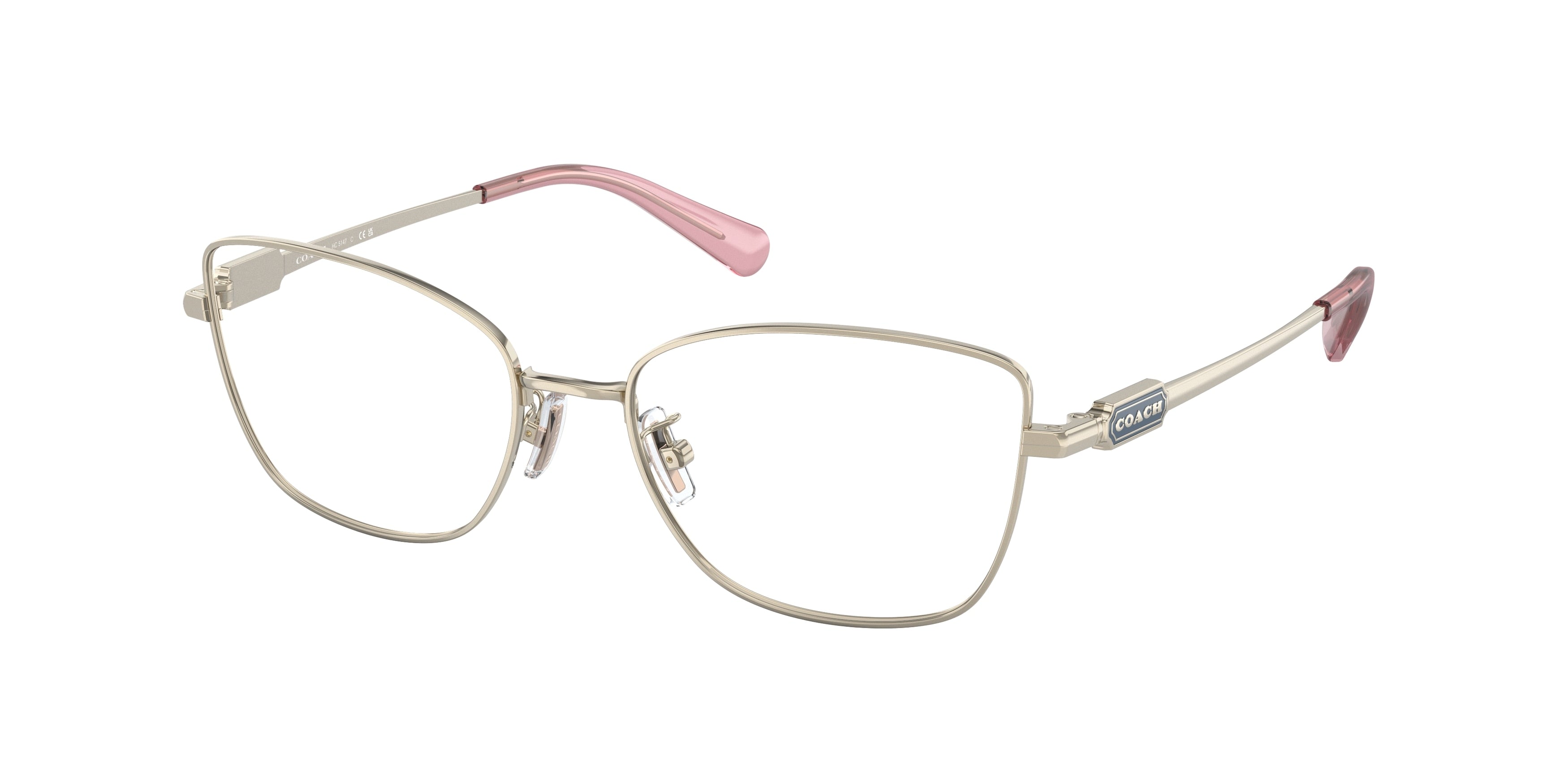 Coach rose gold store glasses