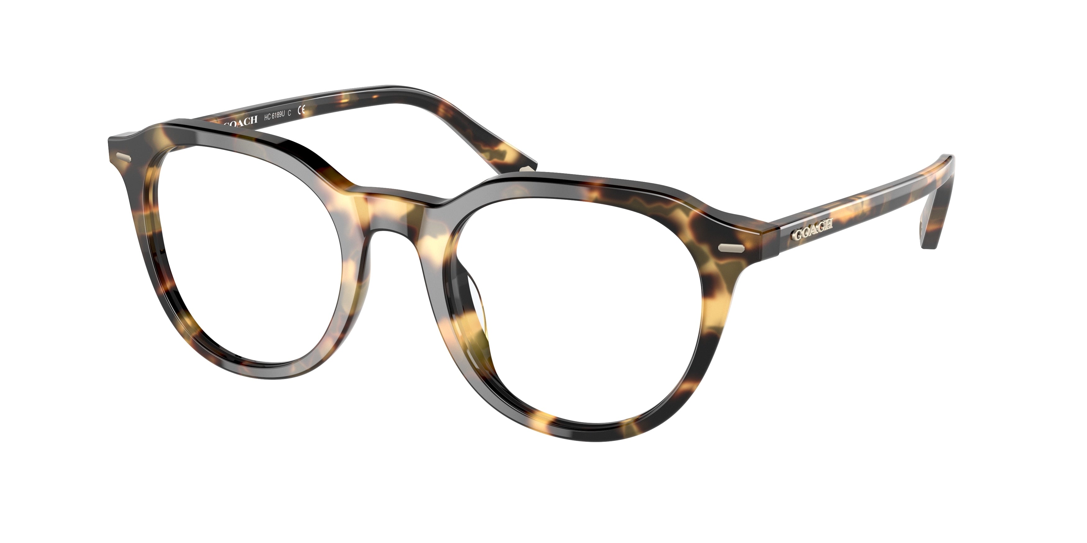 Coach HC6189U Phantos Eyeglasses  5171-Tokyo Tortoise 50-145-21 - Color Map Tortoise