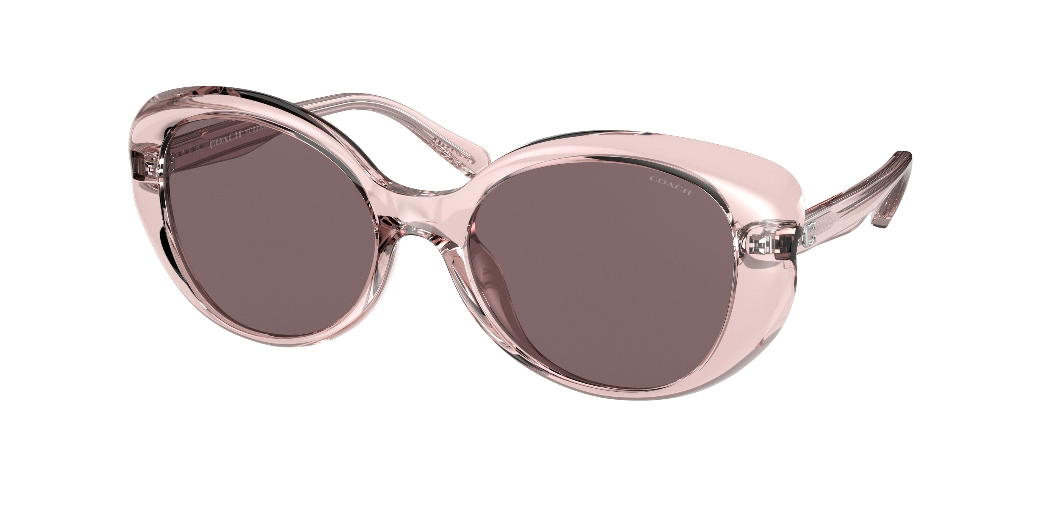 Coach L1171 HC8306U Butterfly Sunglasses  55757N-Pink 54-140-18 - Color Map Pink