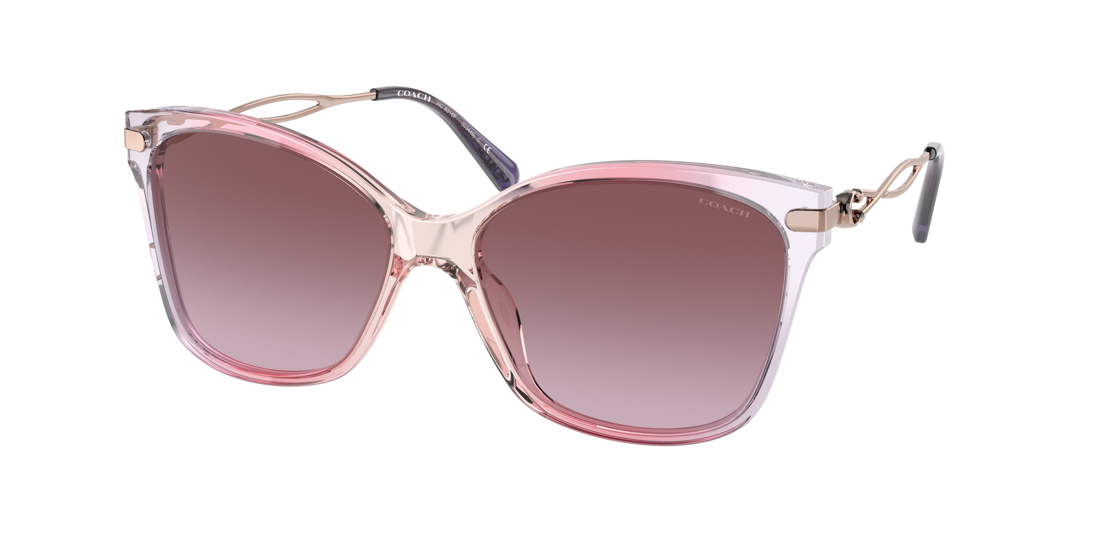 Coach C3505 HC8316F Butterfly Sunglasses