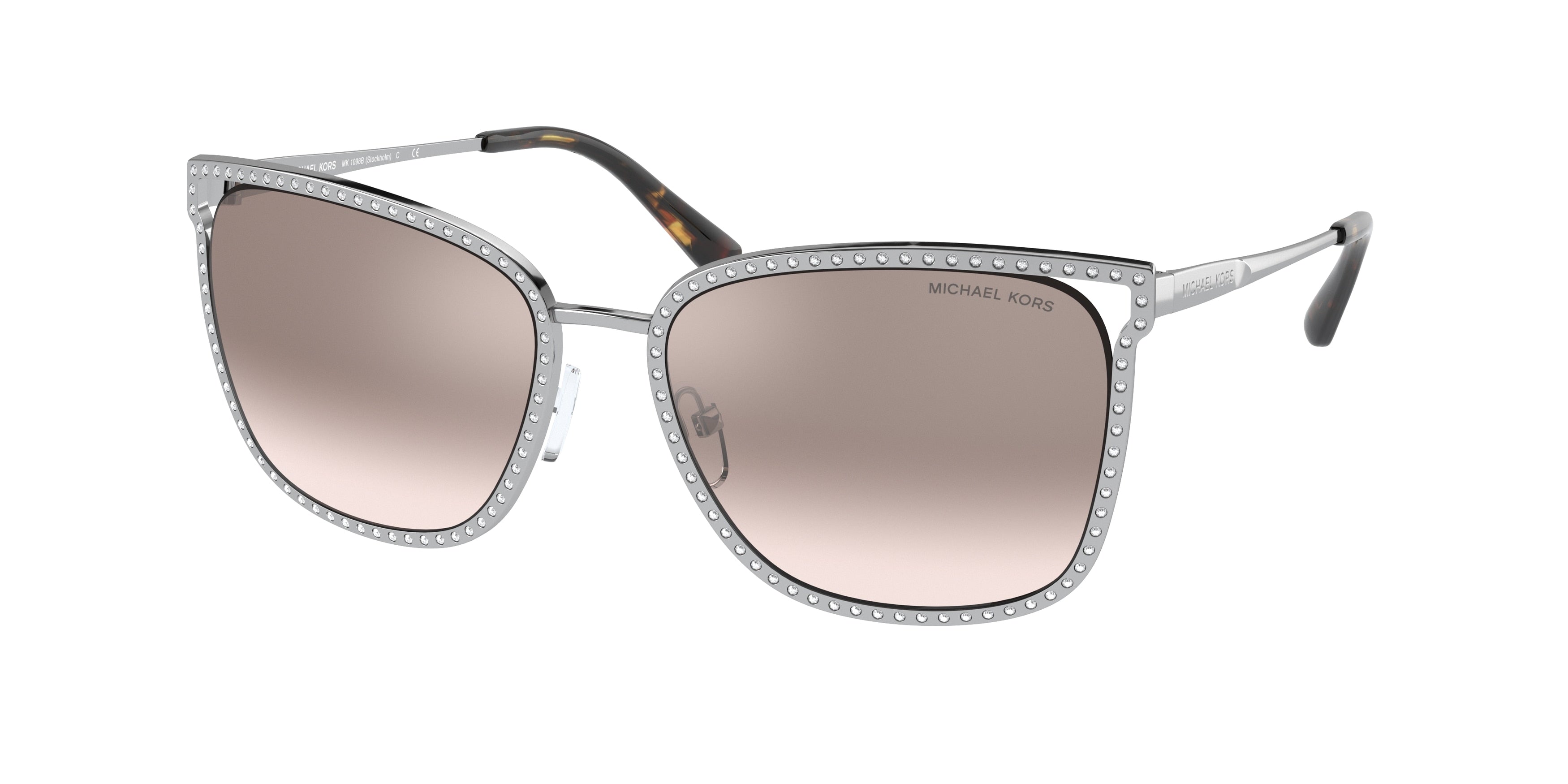 Michael Kors STOCKHOLM MK1098B Square Sunglasses