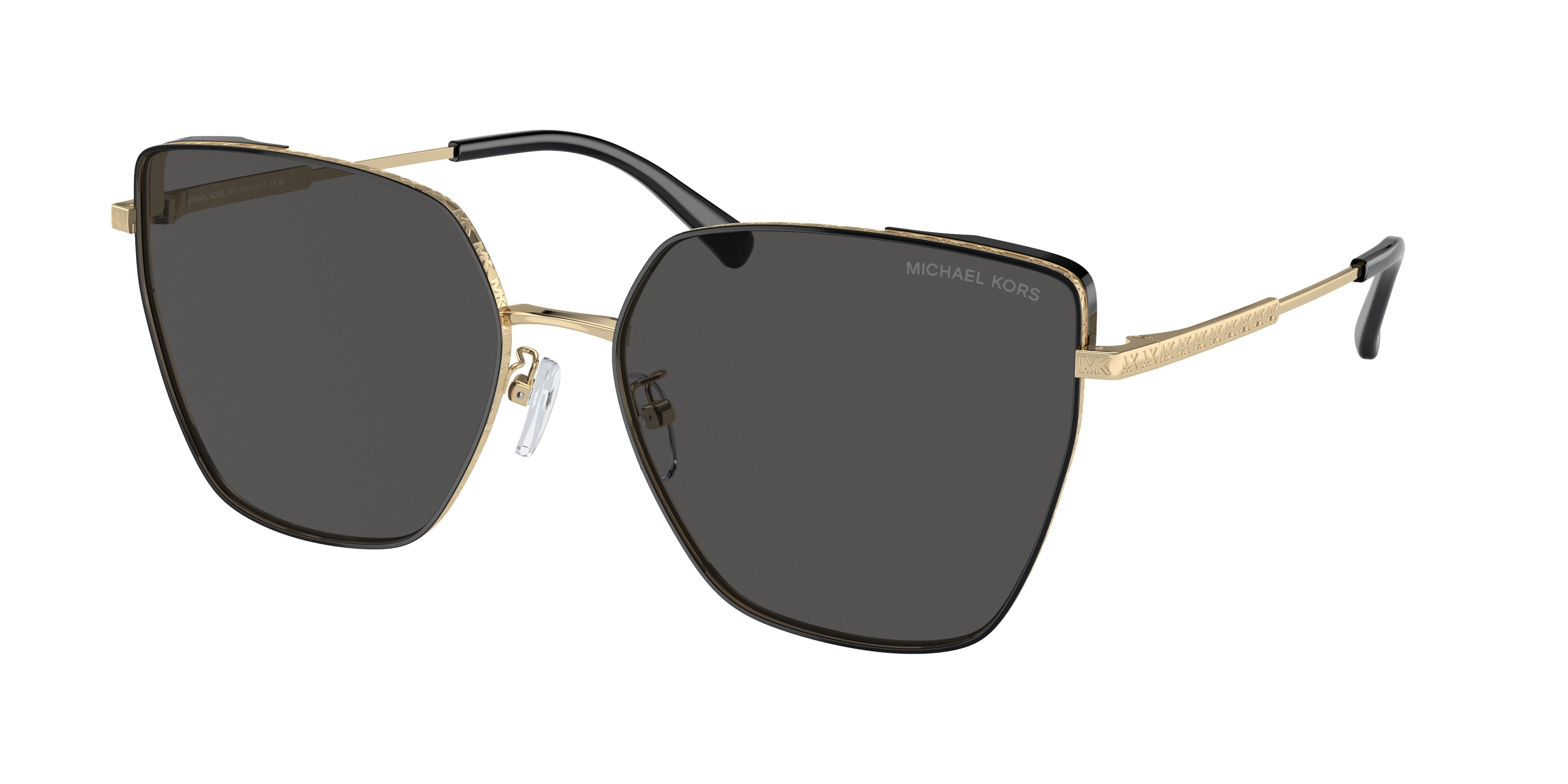 Michael Kors FUJI MK1143D Cat Eye Sunglasses  101687-Gold 61-150-17 - Color Map Gold