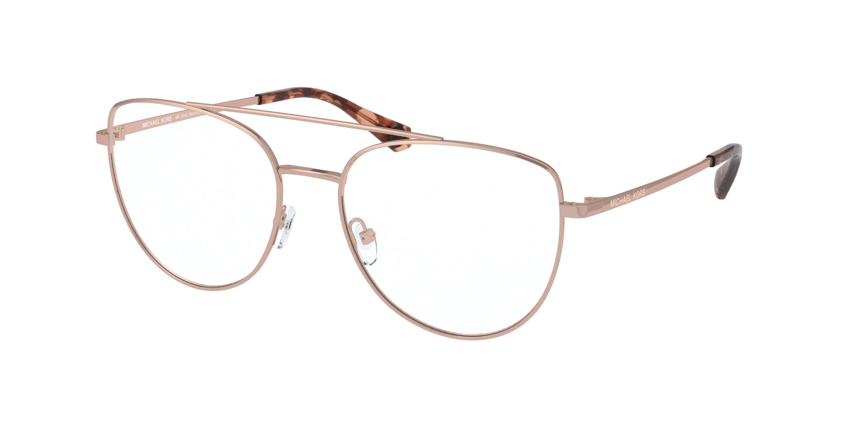 Michael Kors MONTREAL MK3048 Pilot Eyeglasses