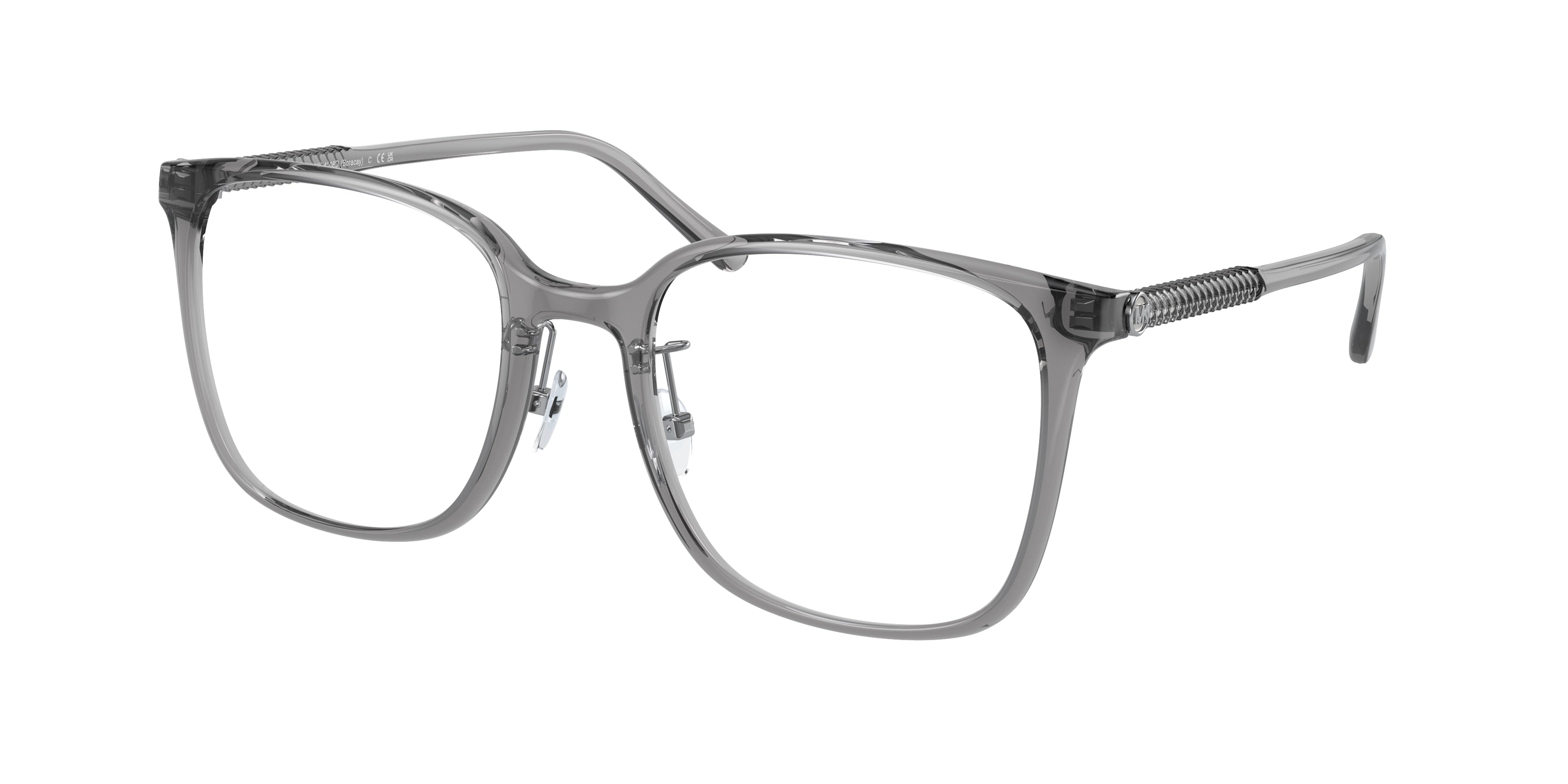 Michael Kors BORACAY MK4108D Square Eyeglasses  3934-Transparent Heather Grey 54-145-20 - Color Map Grey