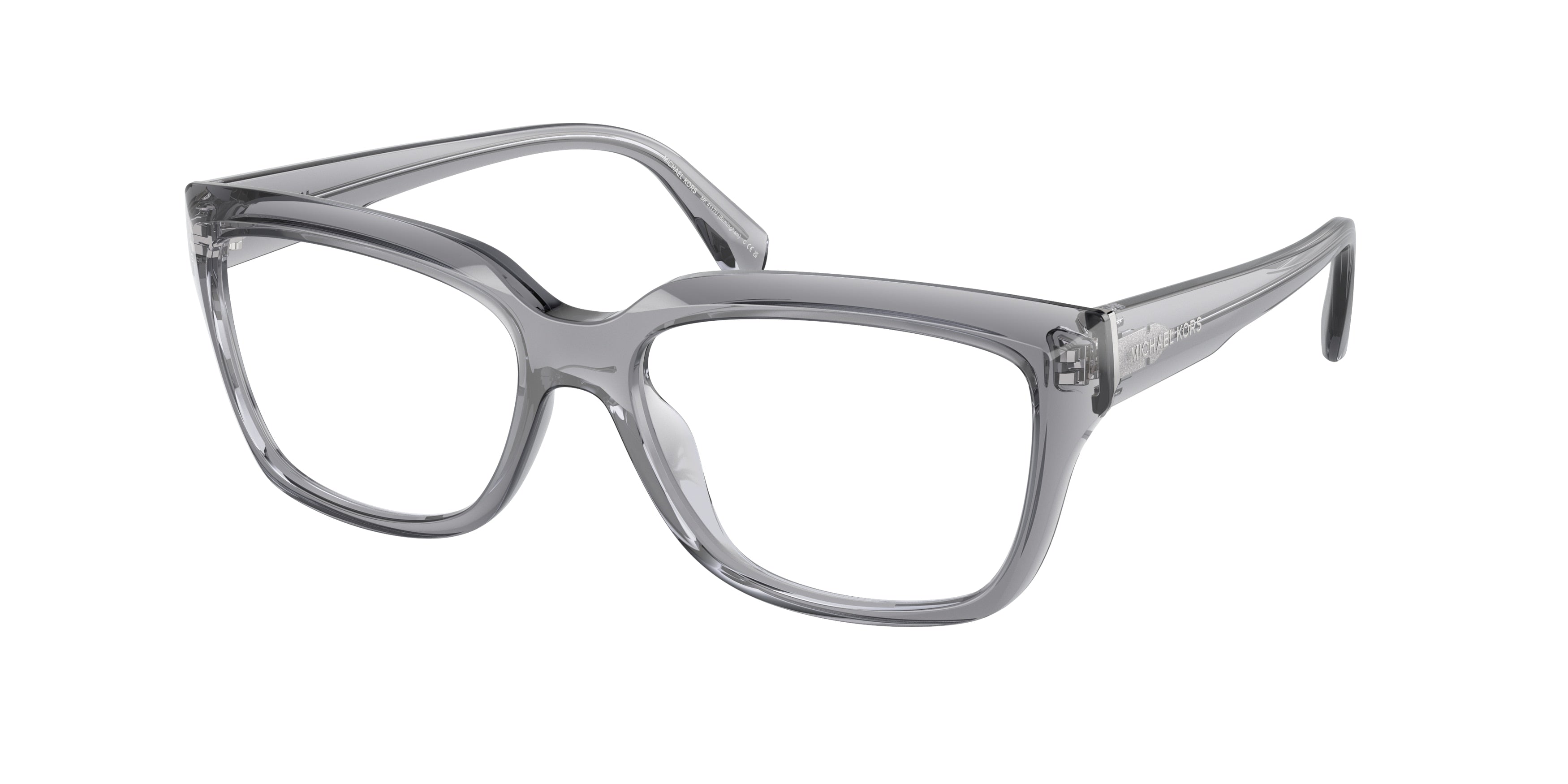 Michael Kors BIRMINGHAM MK4117U Rectangle Eyeglasses  3971-Blue 54-140-16 - Color Map Blue