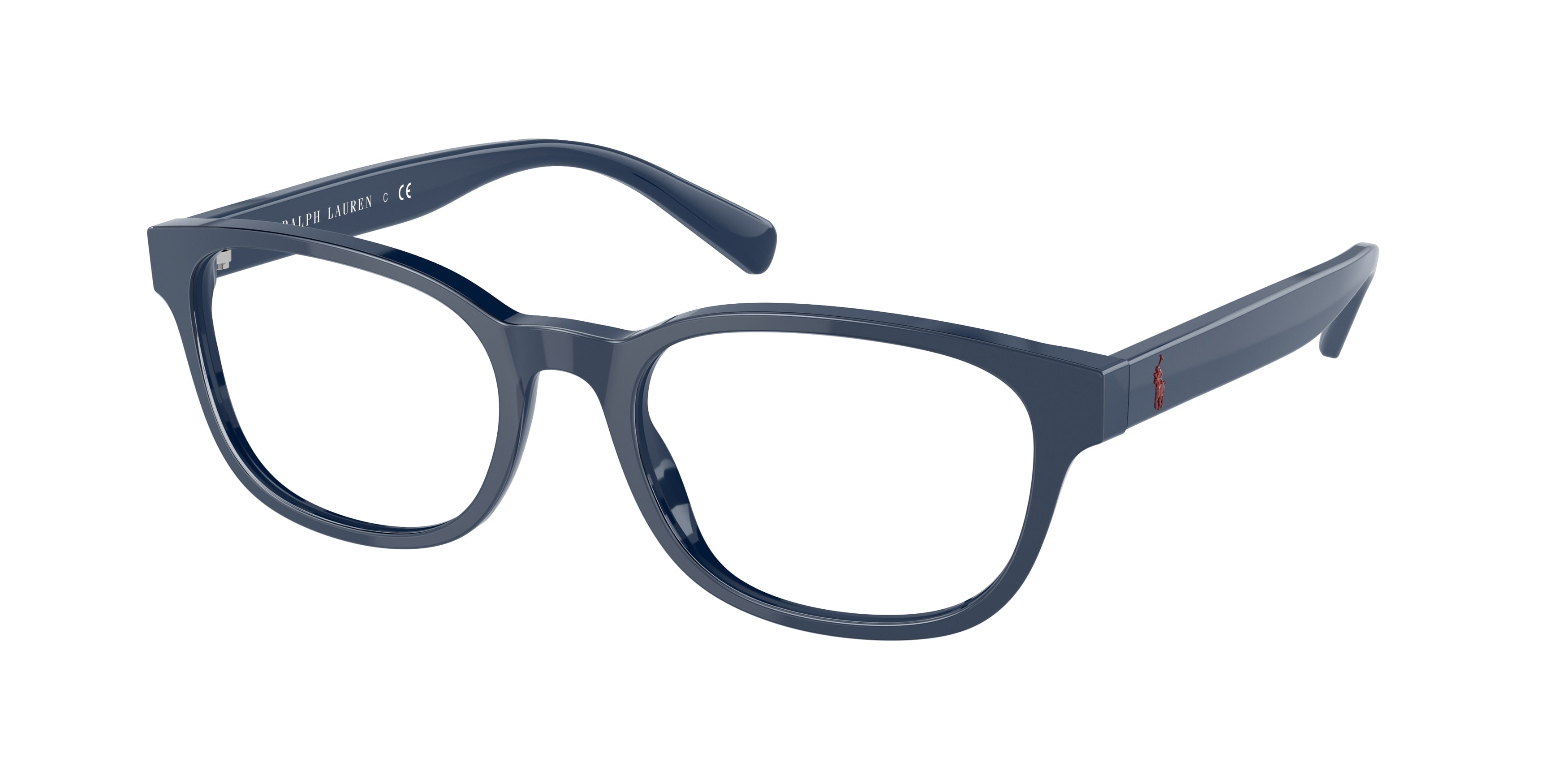 Polo PH2244 Phantos Eyeglasses  5465-Shiny Navy Blue 52-145-19 - Color Map Blue