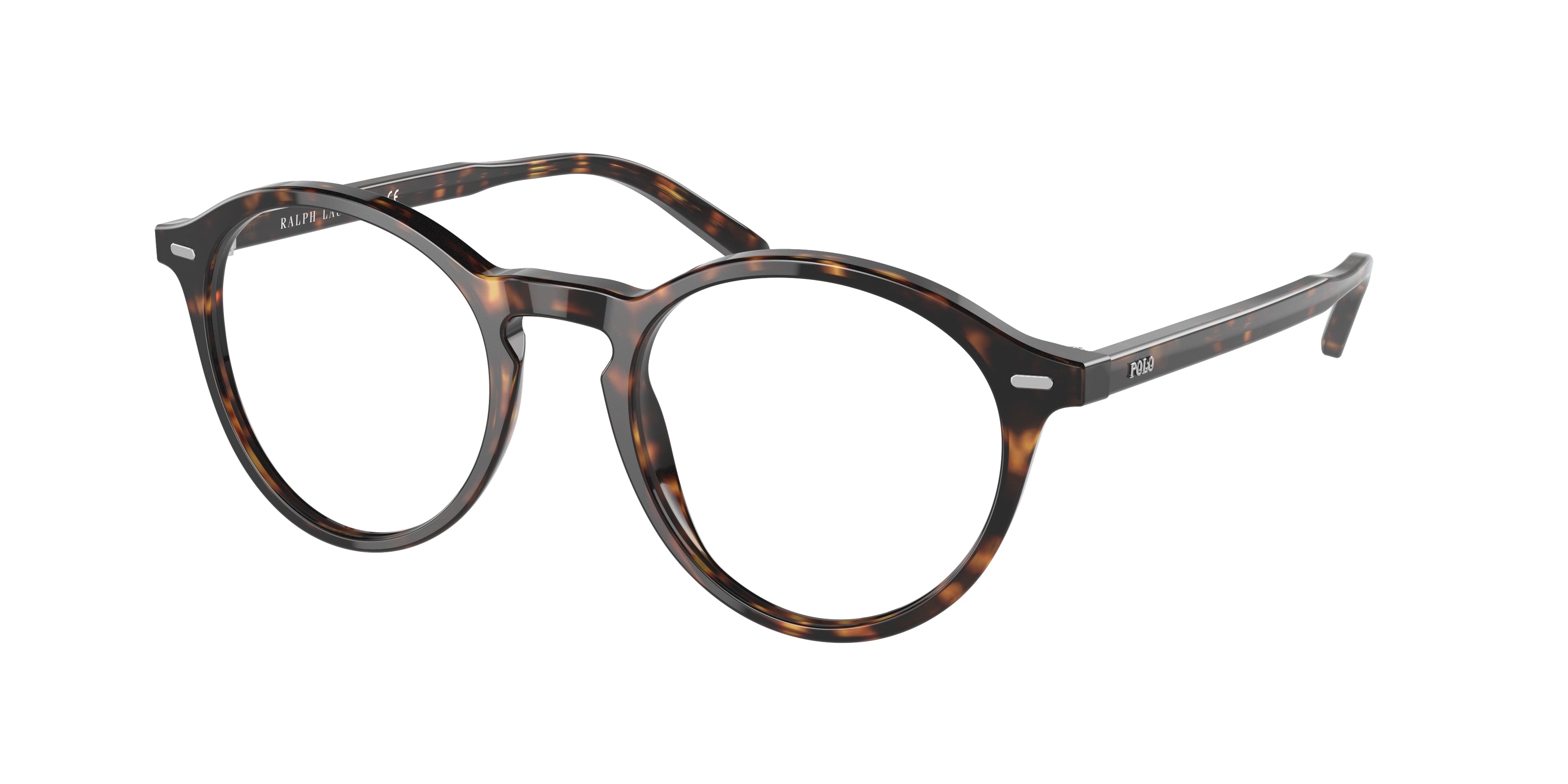 Polo PH2246F Phantos Eyeglasses  5003-Shiny Dark Havana 50-145-19 - Color Map Tortoise