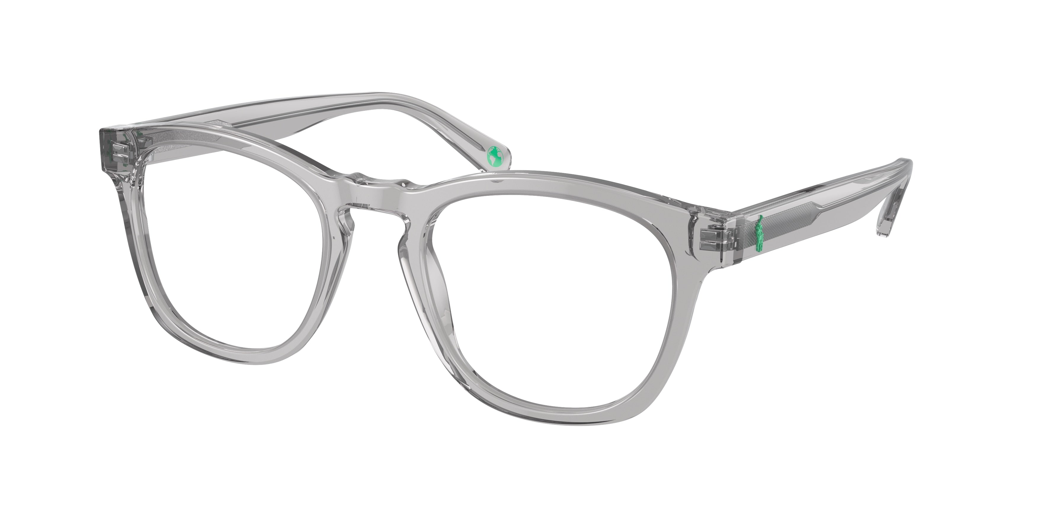 Polo PH2258F Phantos Eyeglasses  5413-Shiny Transparent Grey 51-145-21 - Color Map Grey