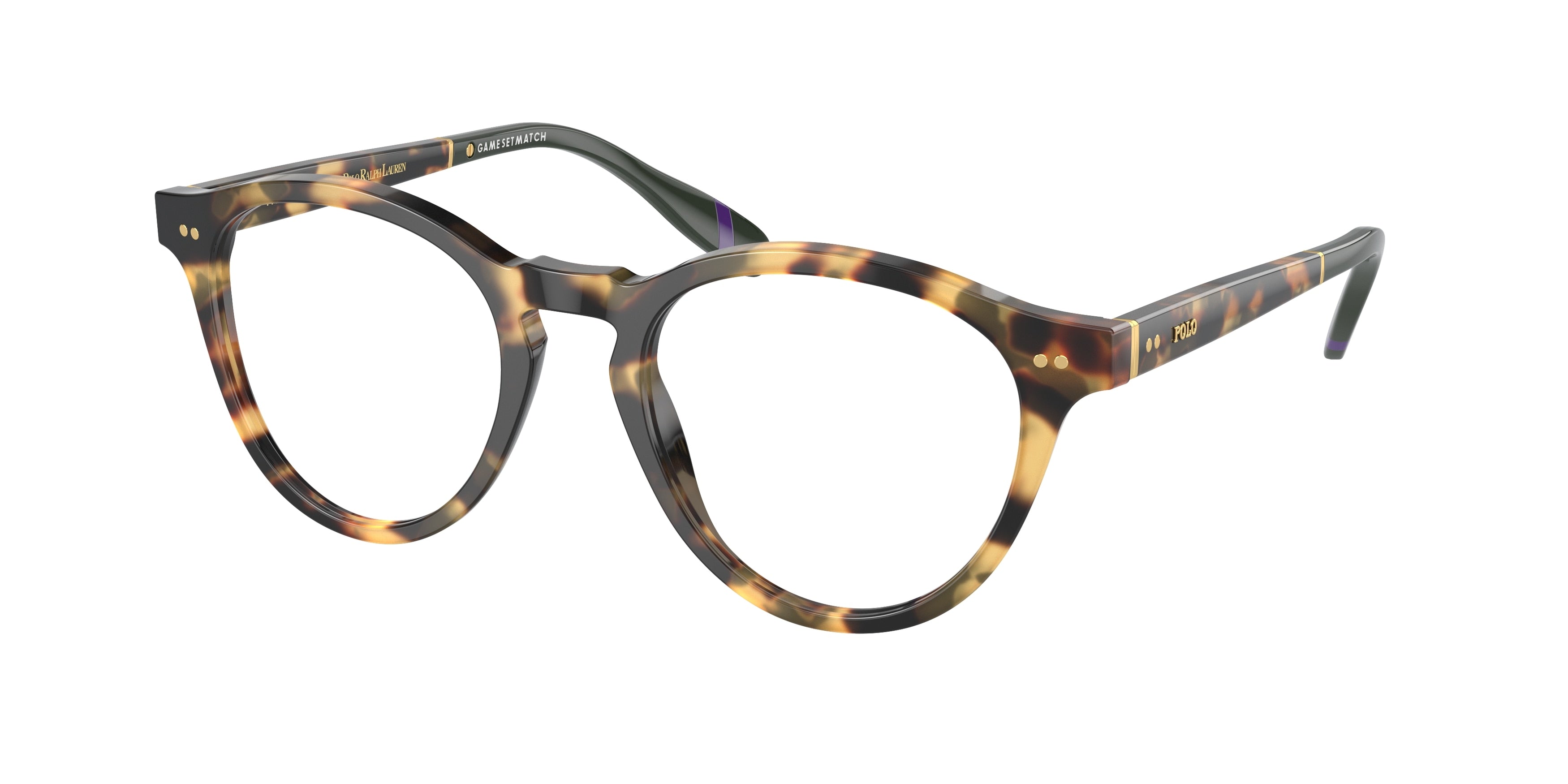 Polo PH2268 Rectangle Eyeglasses  5004- 51-145-20 - Color Map Tortoise