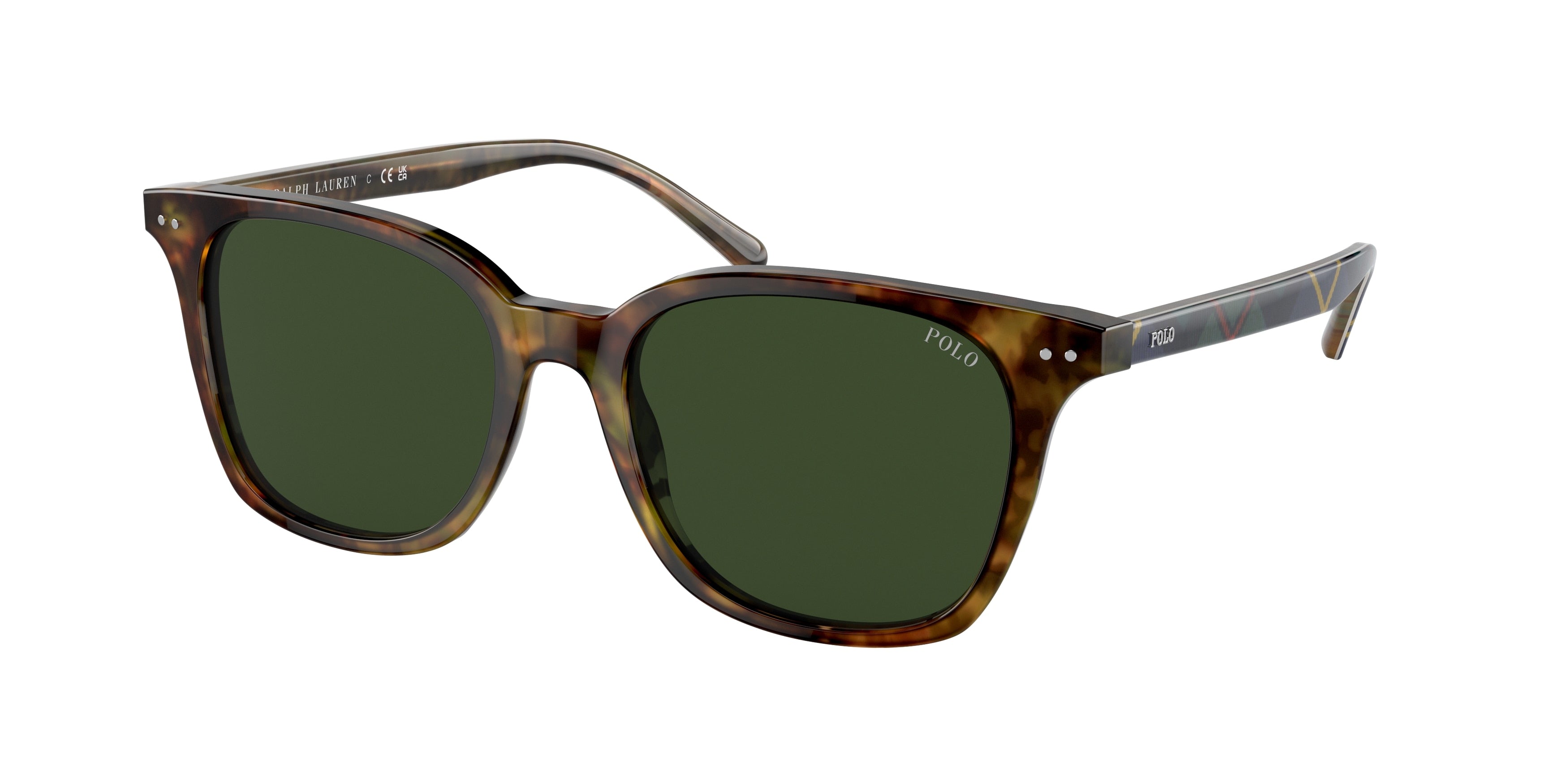 Polo PH4187F Pillow Sunglasses  501771-Shiny Jerry Havana 53-145-18 - Color Map Tortoise