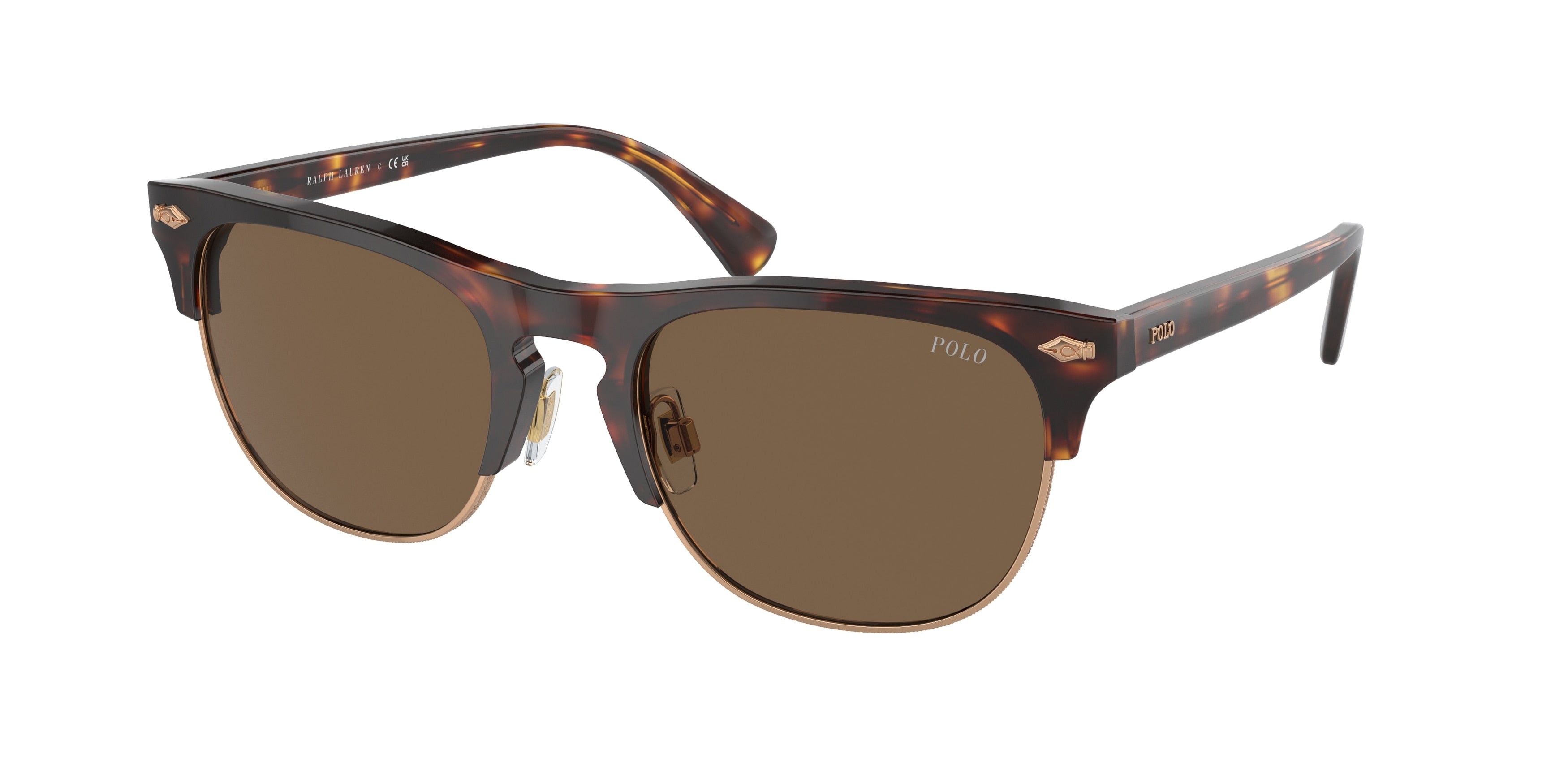 Polo PH4213 Pillow Sunglasses  613773-Shiny Brown Tortoise 54-145-20 - Color Map Tortoise