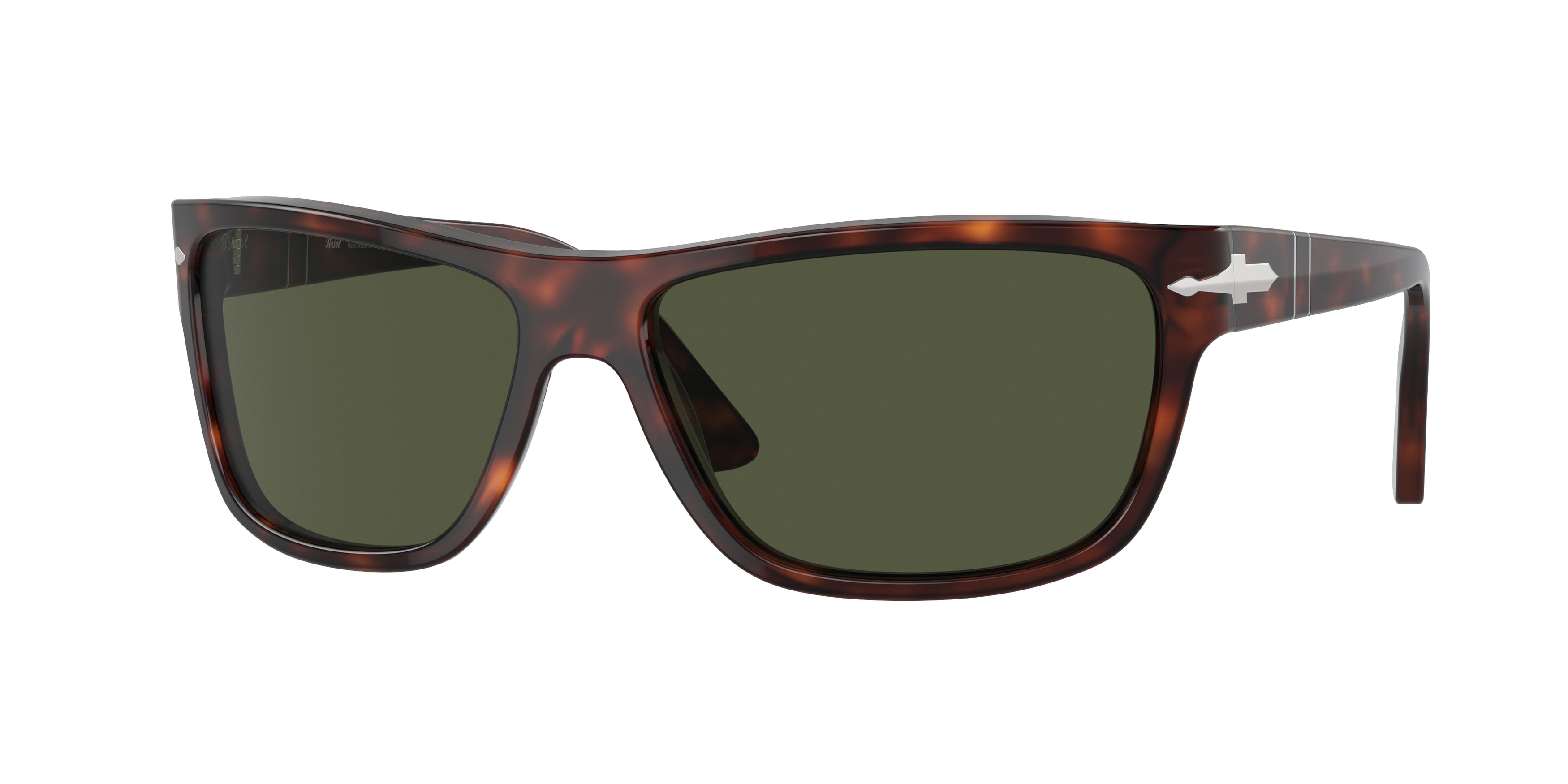 Persol PO3342S Rectangle Sunglasses  24/31-Havana 63-135-14 - Color Map Tortoise