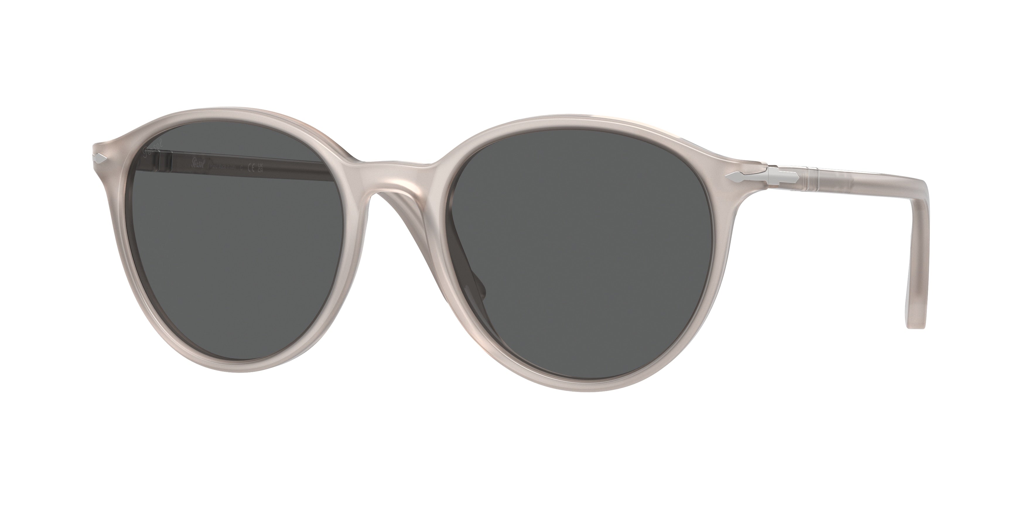 Persol PO3350S Phantos Sunglasses  1203B1-Opal Grey 56-145-20 - Color Map Grey