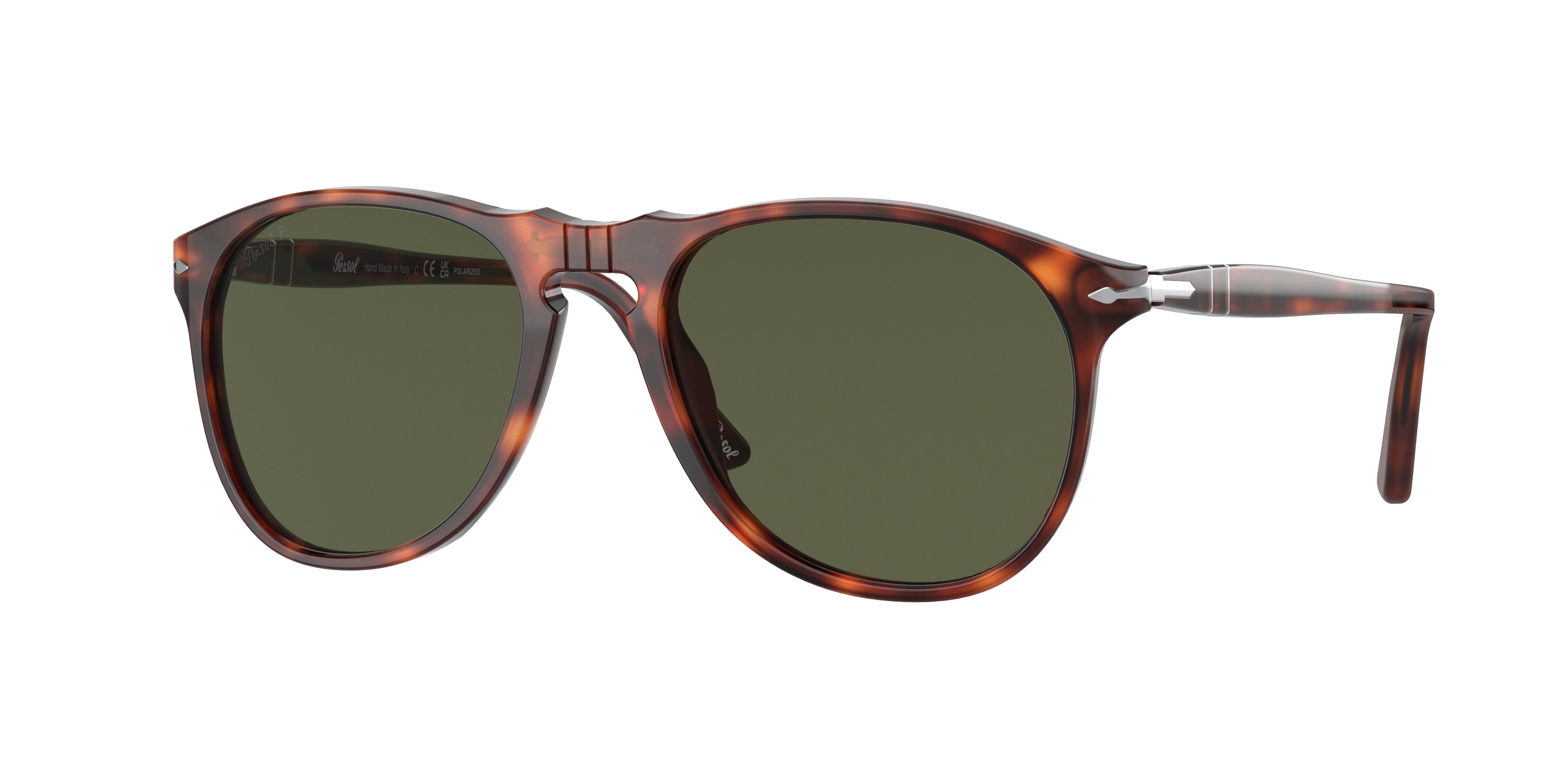 Persol PO9649S Pilot Sunglasses  24/58-Havana 55-145-18 - Color Map Tortoise