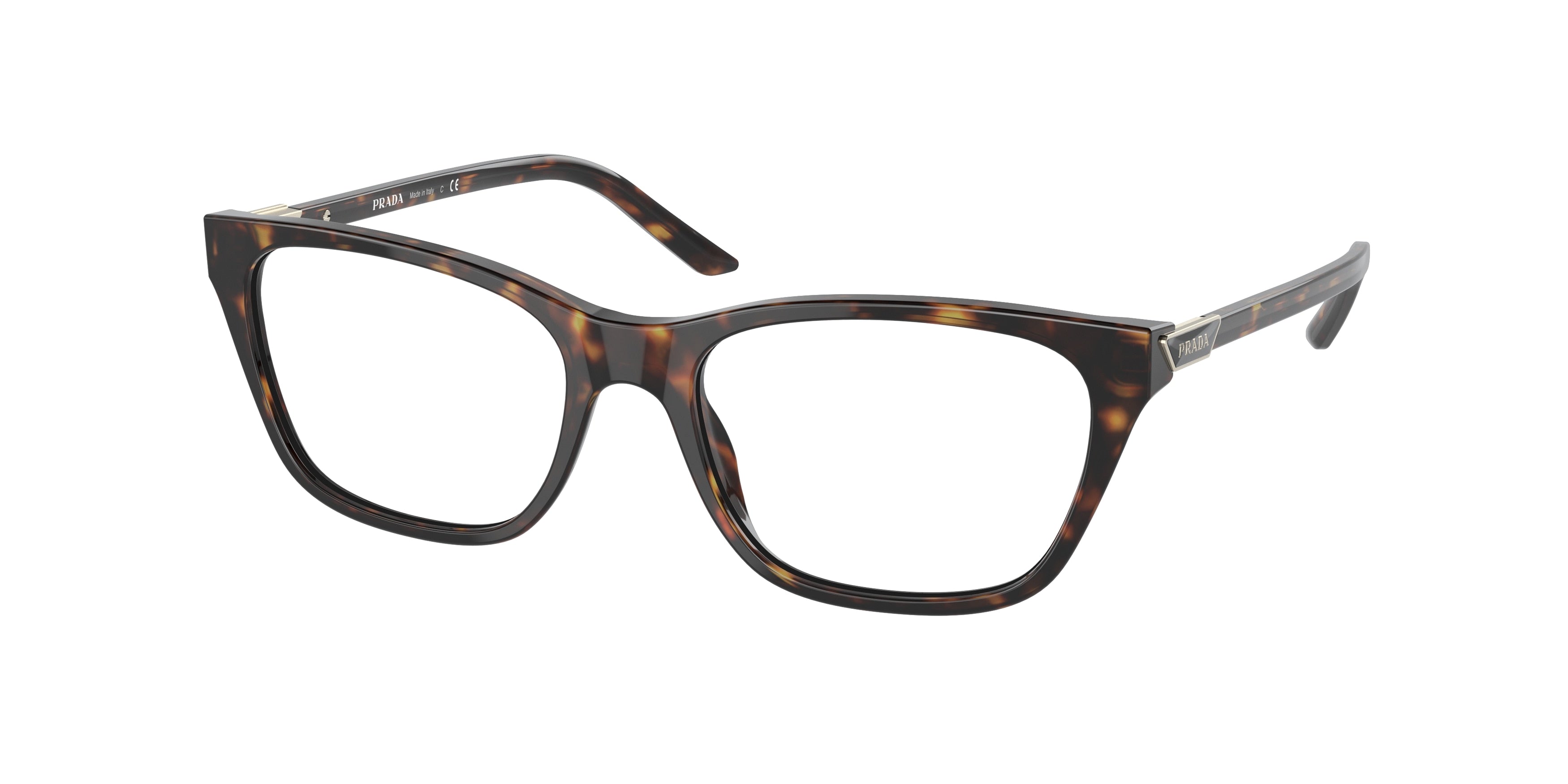 Prada PR05YV Butterfly Eyeglasses  2AU1O1-Tortoise 51-140-17 - Color Map Tortoise