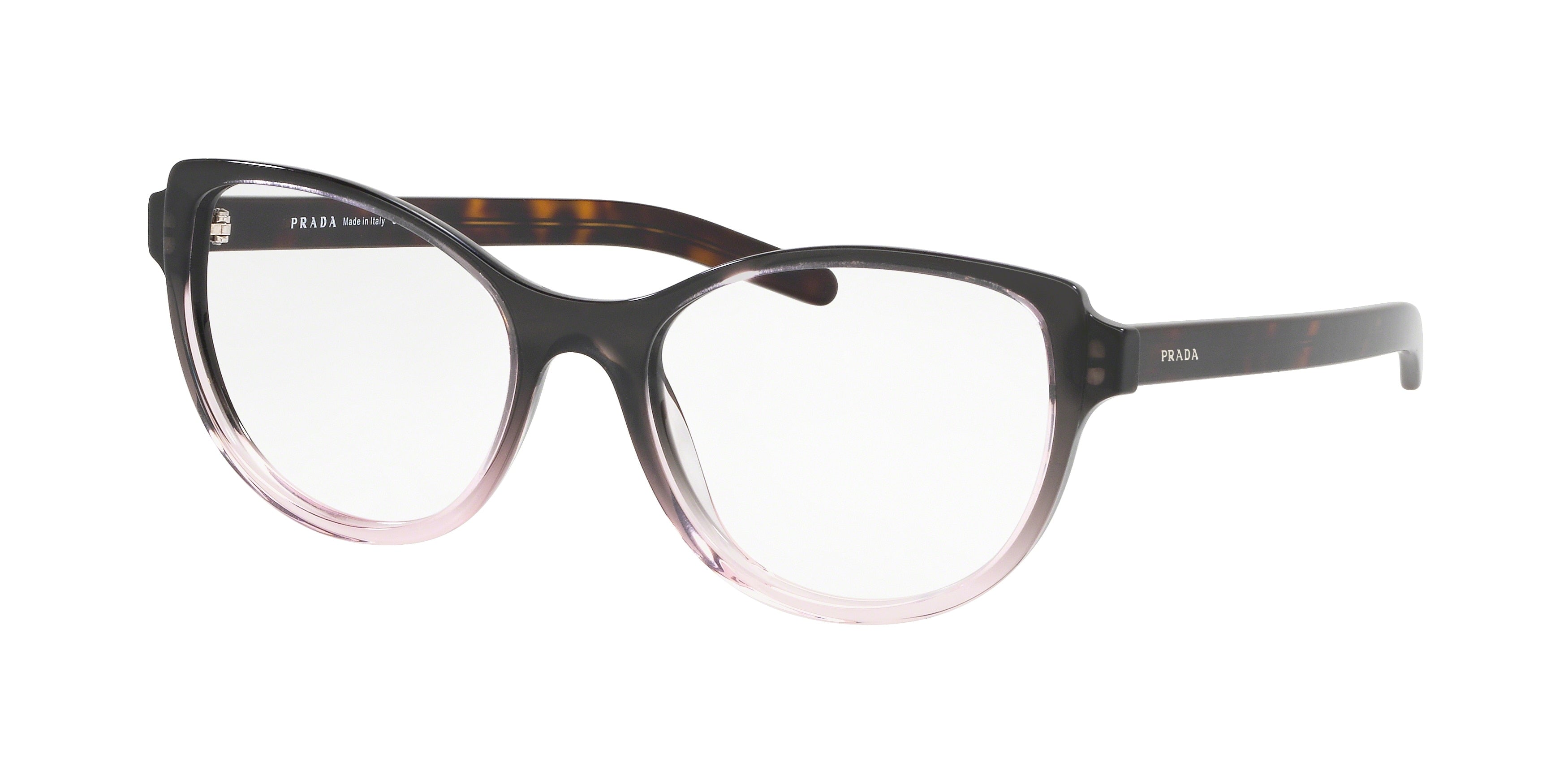 Prada CATWALK PR12VV Phantos Eyeglasses  4871O1-Gradient Pink 54-140-18 - Color Map Pink